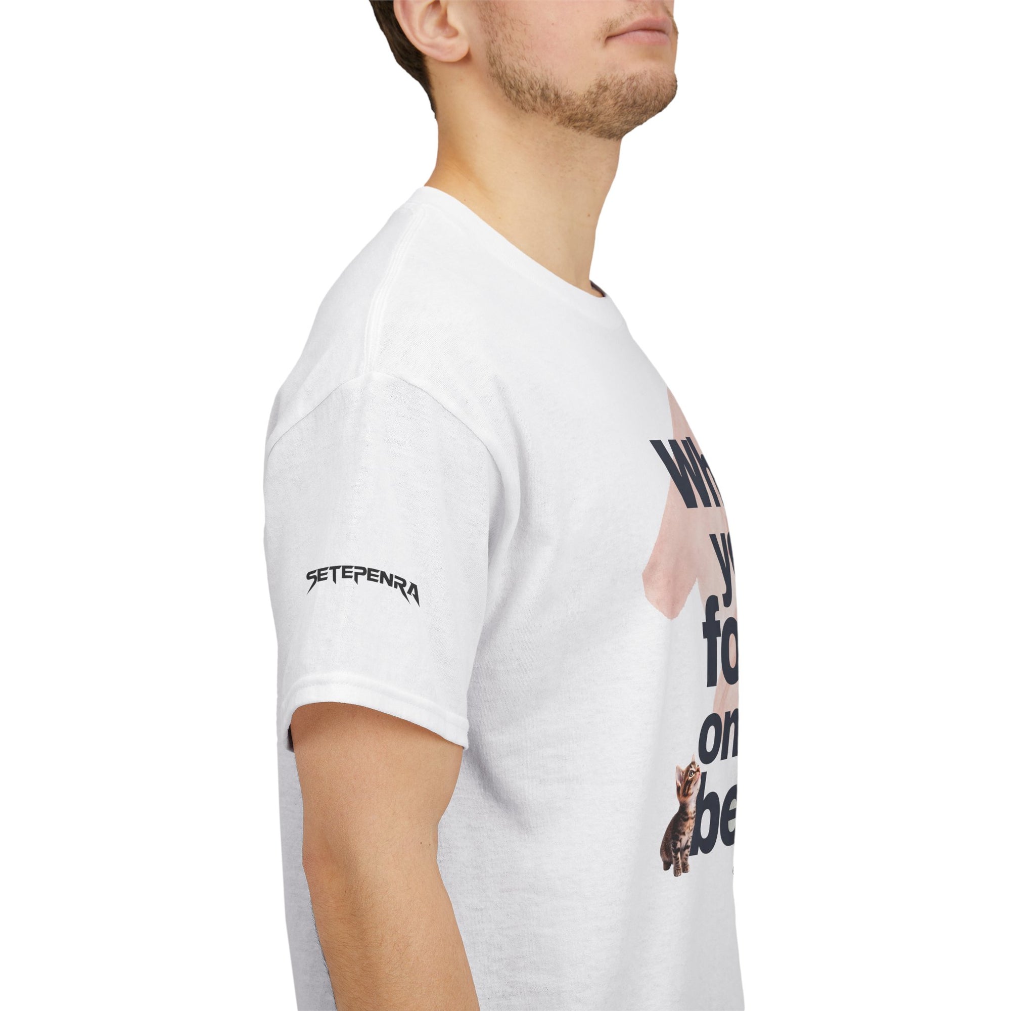 What You Focus On You Become Unisex Heavy Cotton Tee