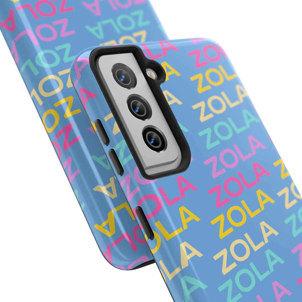 Zola Tough Phone Case (For iPhone, Galaxy & More) - Light Blue