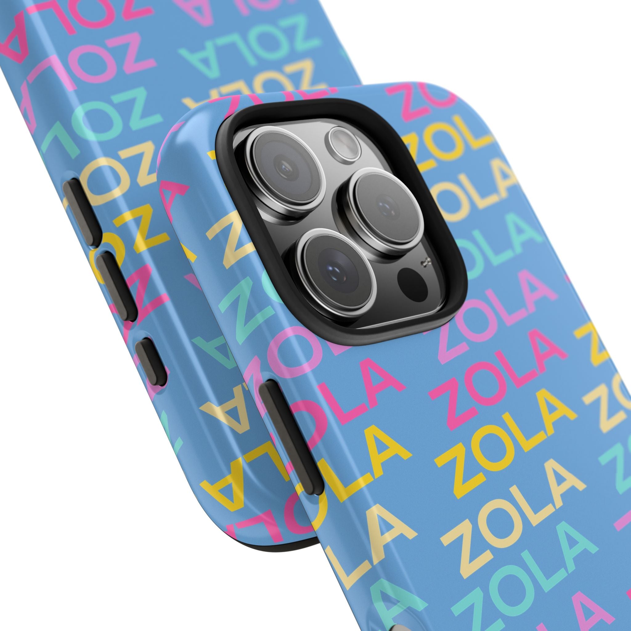 Zola Tough Phone Case (For iPhone, Galaxy & More) - Light Blue