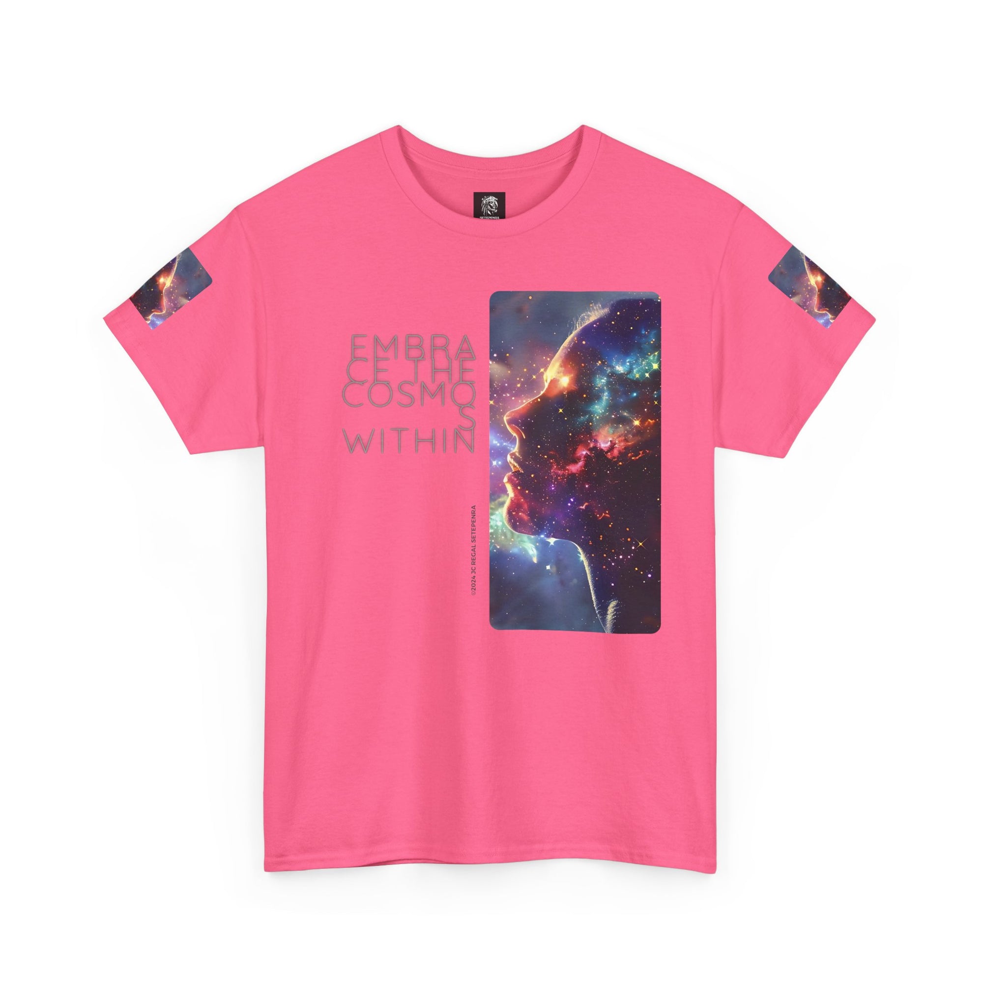 Embrace The Cosmos Within Unisex Heavy Cotton Tee