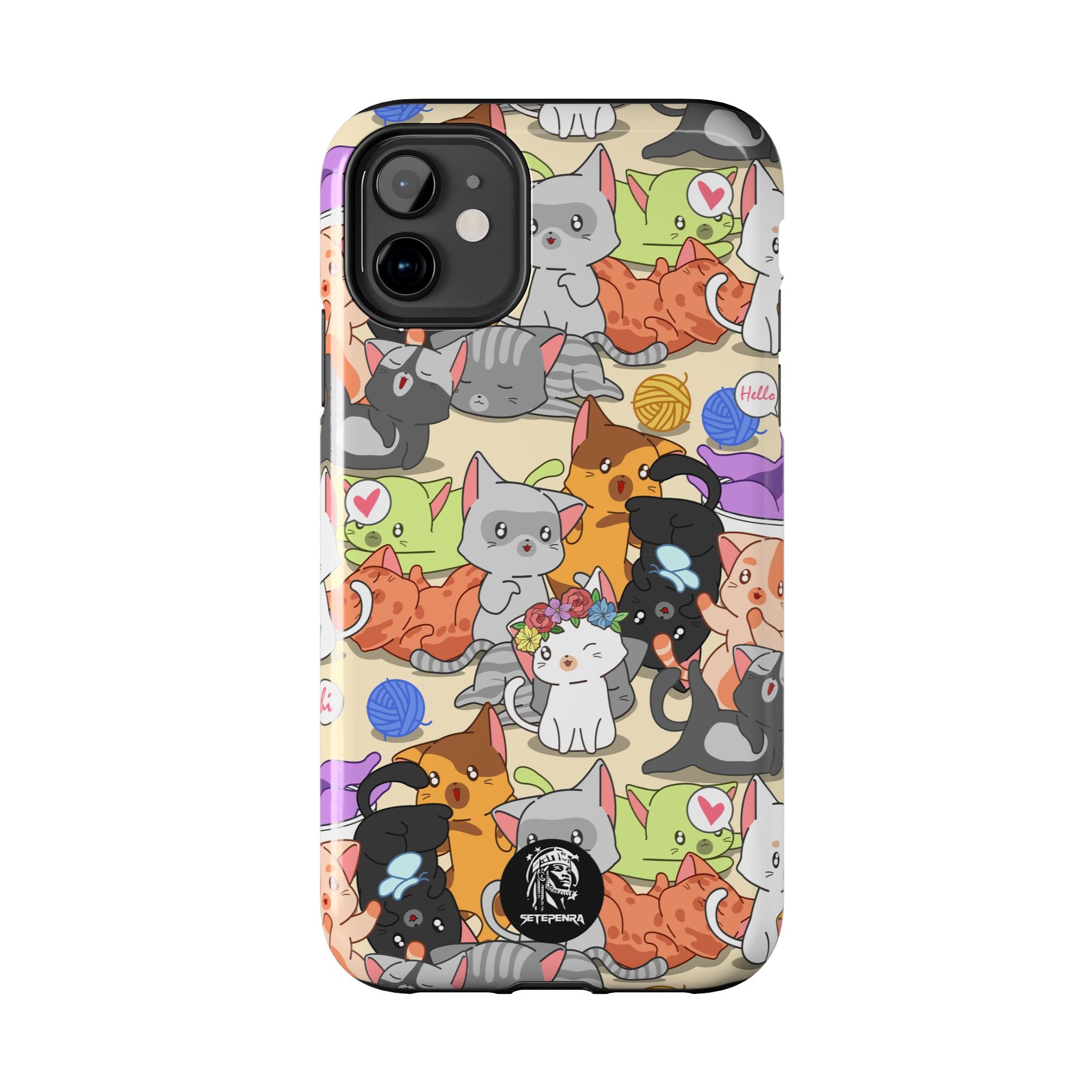 Cats A Lot Tough Phone Case (For iPhone, Galaxy & More)