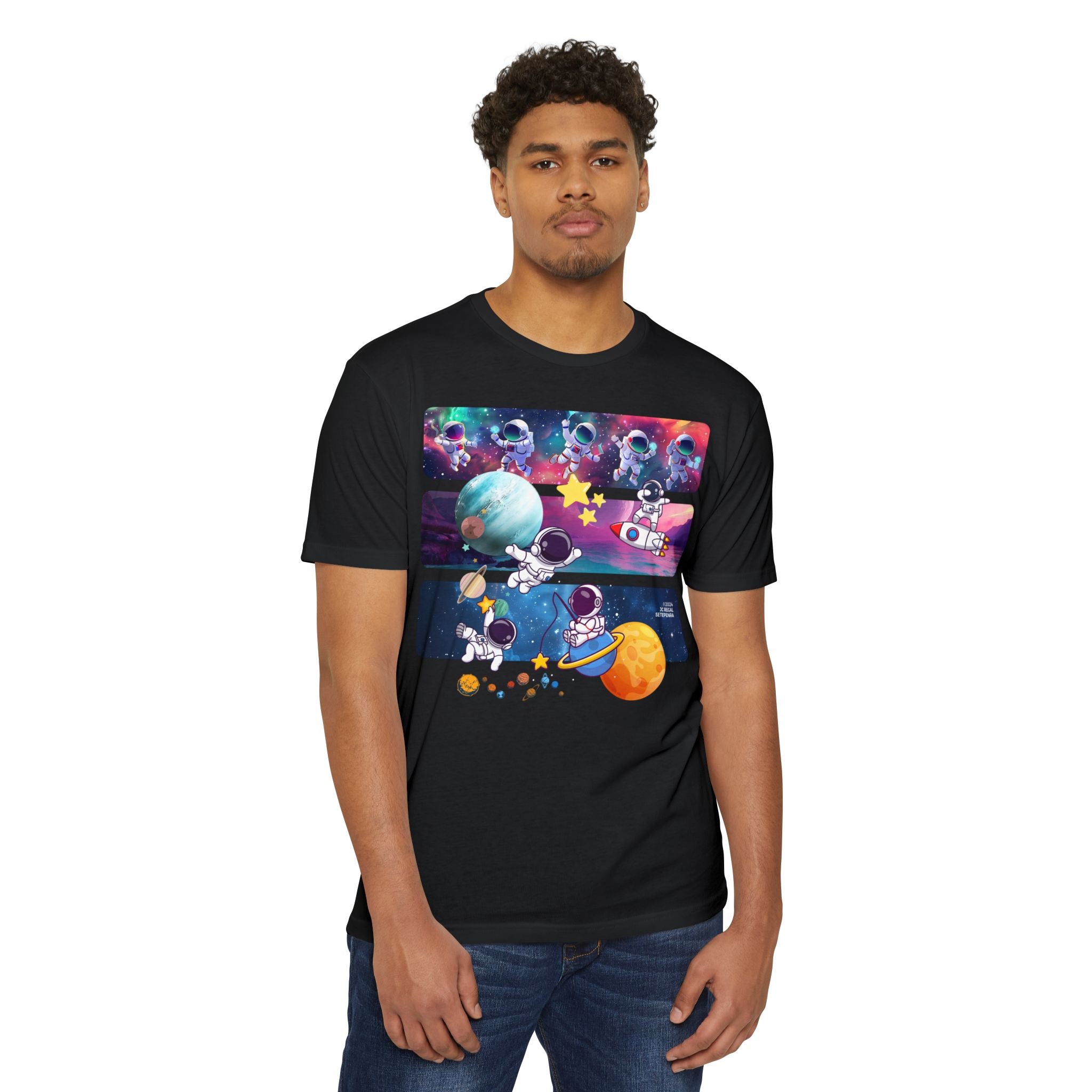 Astro Cosmo (V2.0) Unisex CVC Jersey T-Shirt