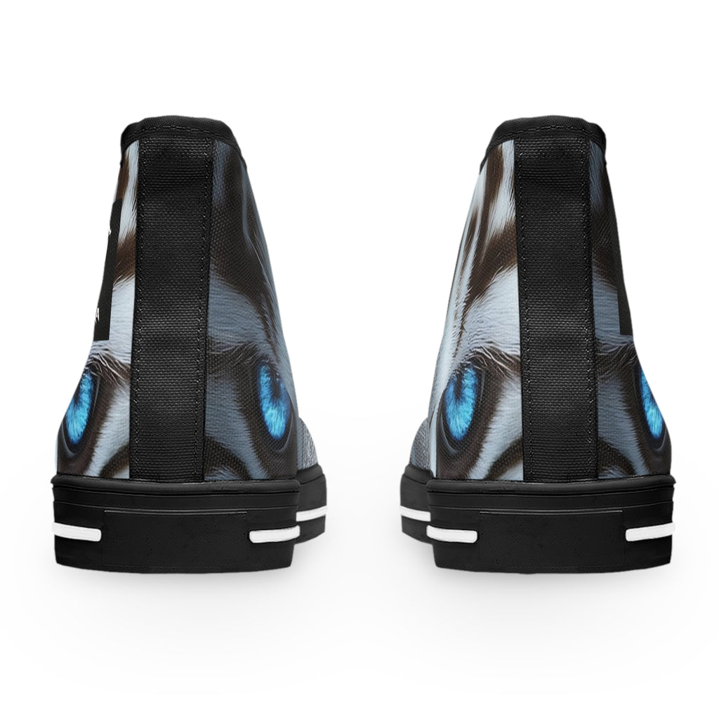 Primal Power Women's High Top Sneakers - White Tiger (2nd Edition) SETEPENRA Shoes.