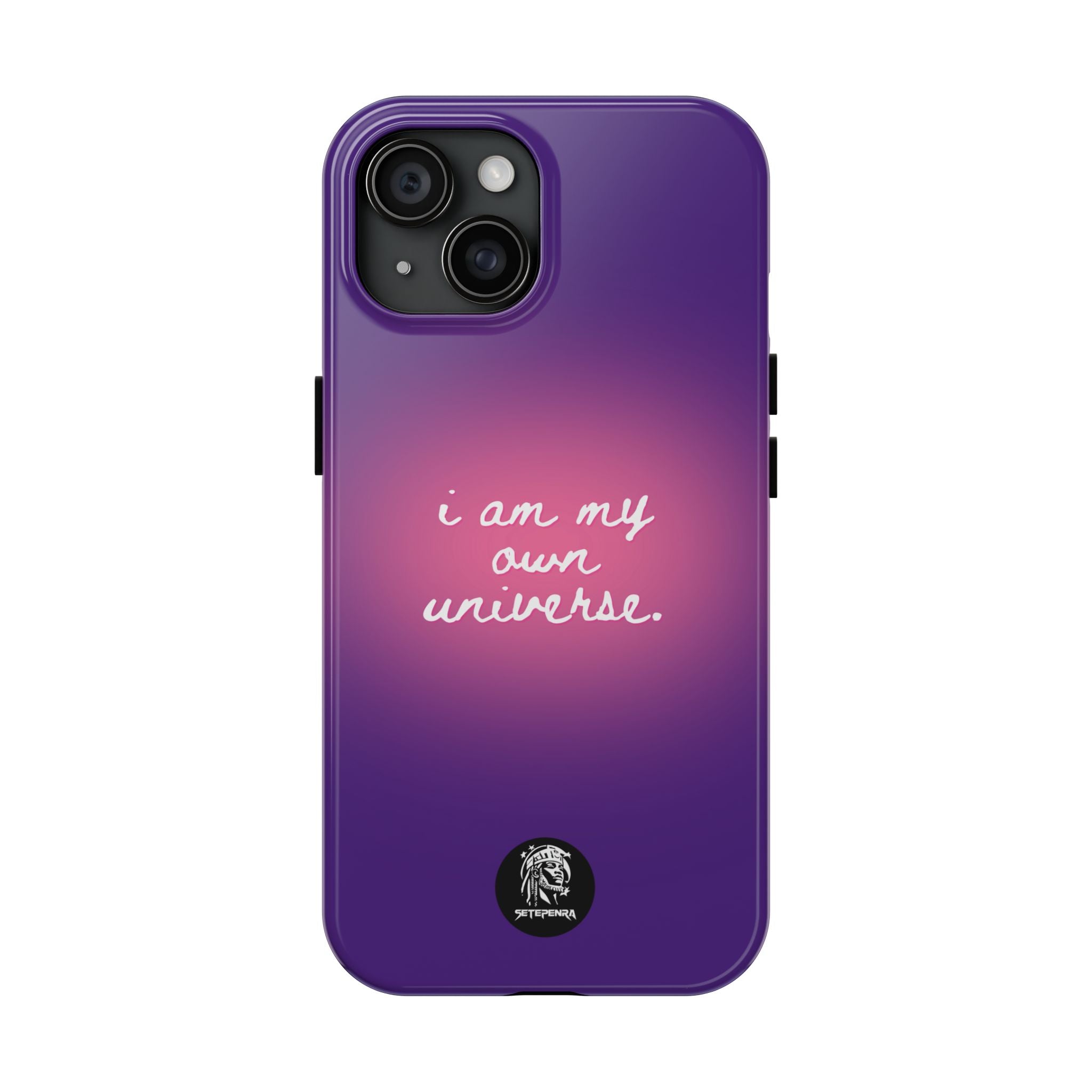 I Am My Own Universe Tough Phone Case (For iPhone, Galaxy & More) - Purple