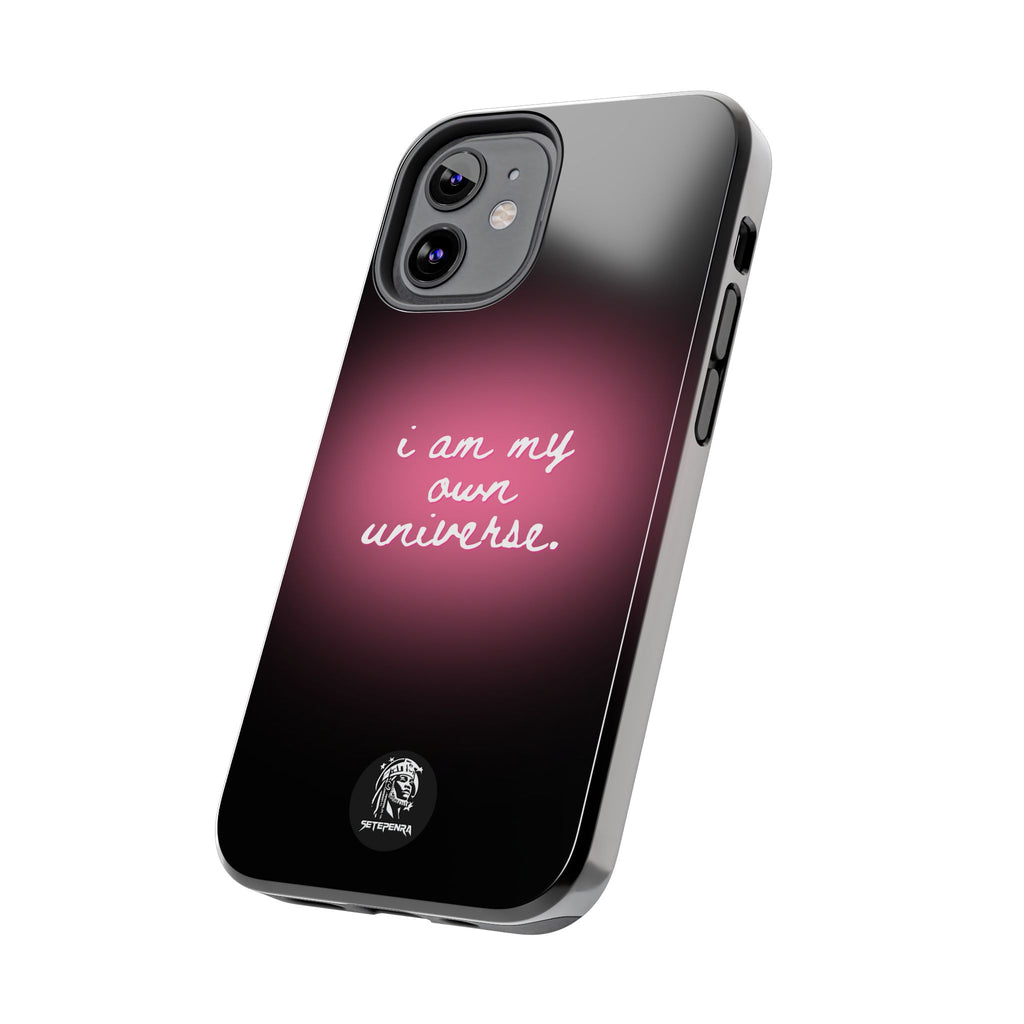 I Am My Own Universe Tough Phone Case (For iPhone, Galaxy & More) - Black