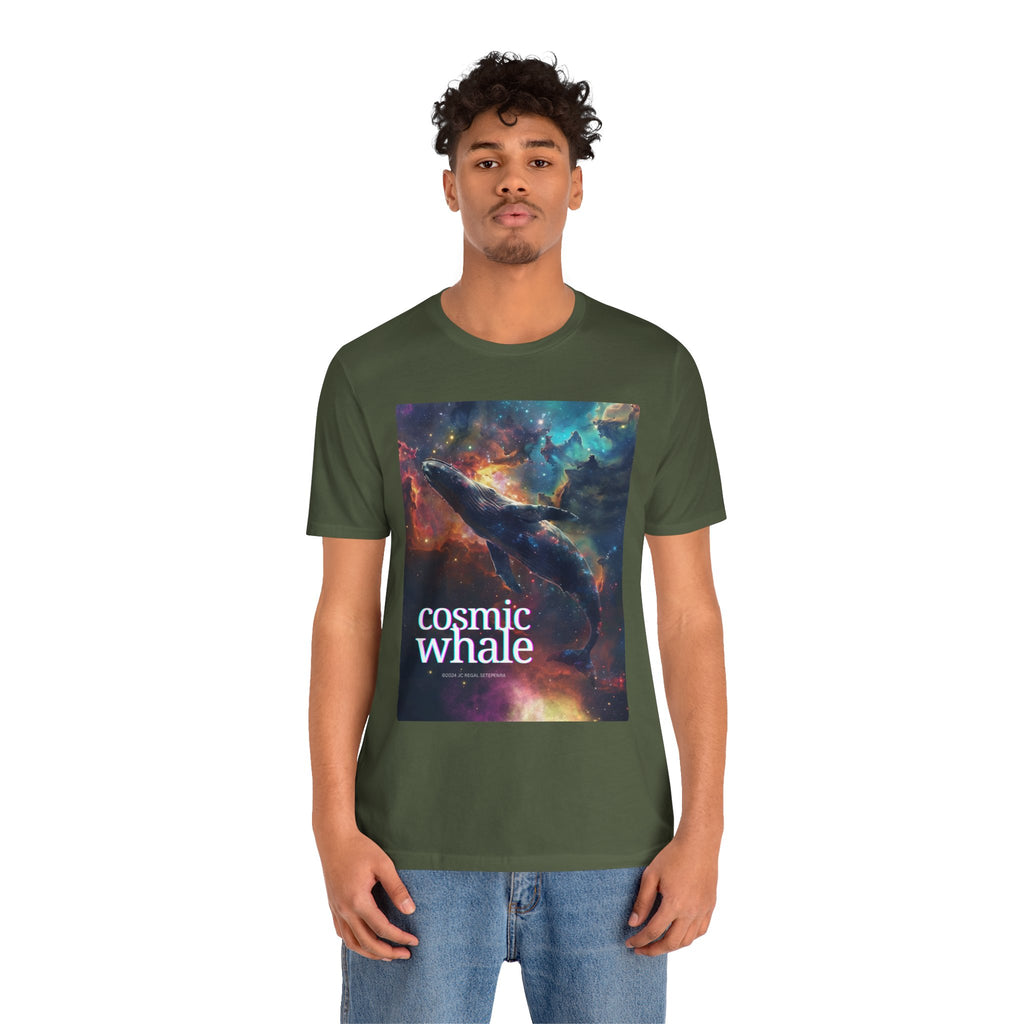 Cosmic Whale Unisex Jersey Short Sleeve Tee