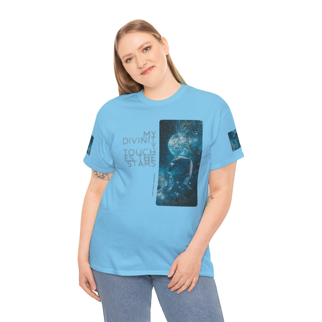 My Divinity Touches The Stars Unisex Heavy Cotton Tee