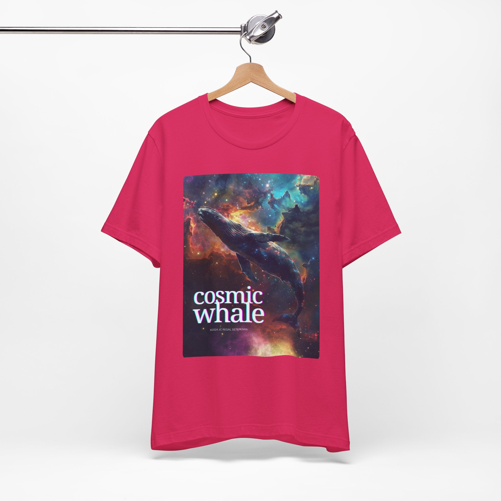 Cosmic Whale Unisex Jersey Short Sleeve Tee