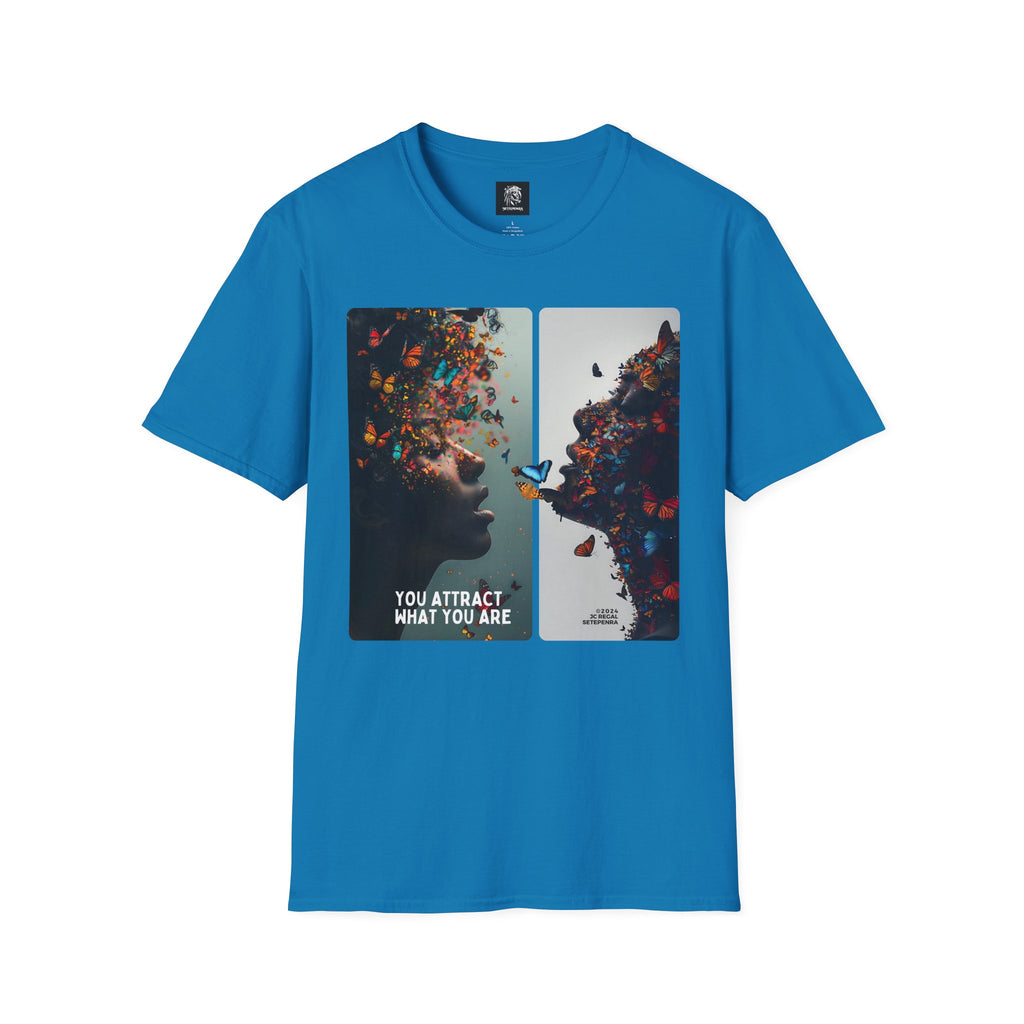 You Attract What You Are (2nd Edition) Unisex Softstyle T-Shirt SETEPENRA T-Shirt.