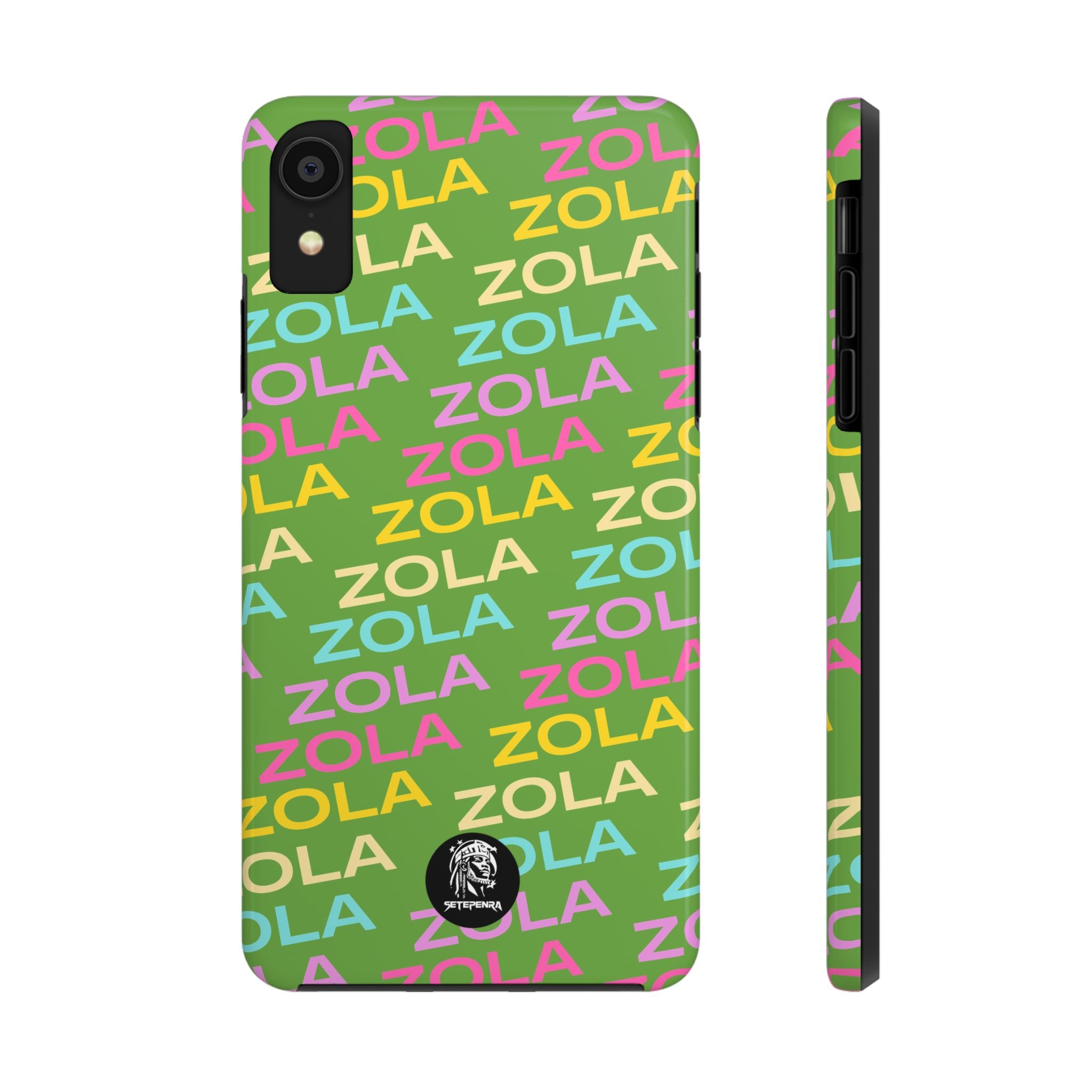 Zola Tough Phone Case (For iPhone, Galaxy & More) - Green SETEPENRA Phone Case.