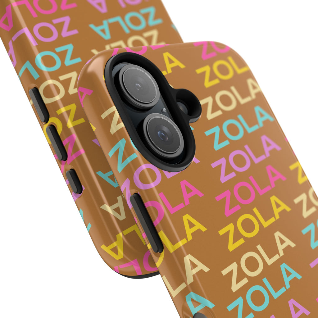Zola Tough Phone Case (For iPhone, Galaxy & More) - Light Brown