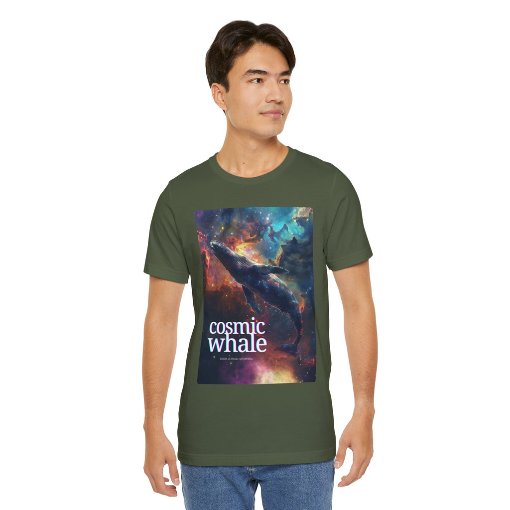 Cosmic Whale Unisex Jersey Short Sleeve Tee
