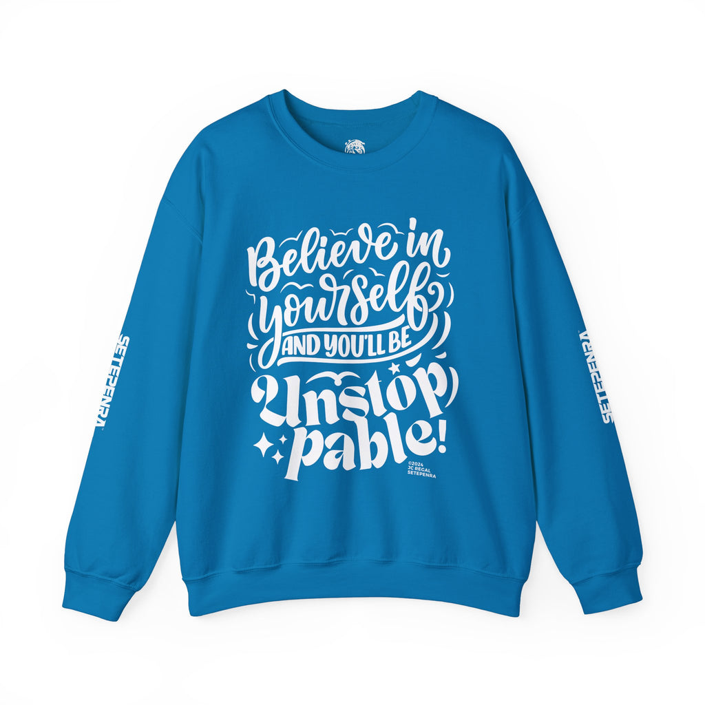 Unstoppable Unisex Heavy Blend™ Crewneck Sweatshirt SETEPENRA Sweatshirt.