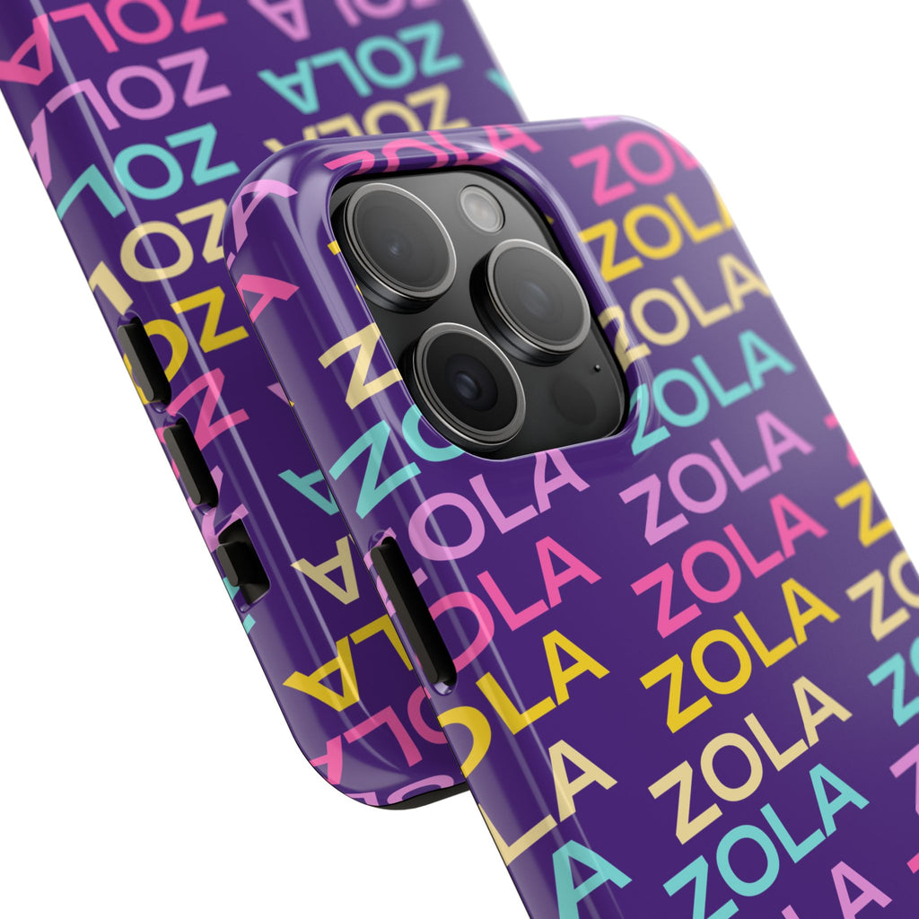 Zola Tough Phone Case (For iPhone, Galaxy & More) - Purple