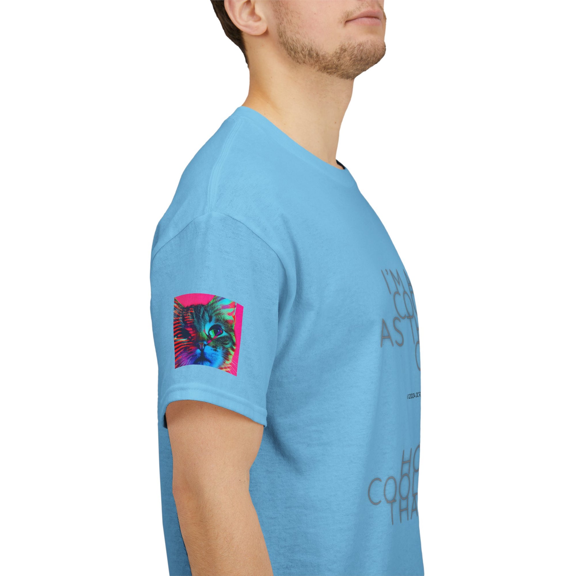 Cool Cat (Whiskers 2) Unisex Heavy Cotton Tee