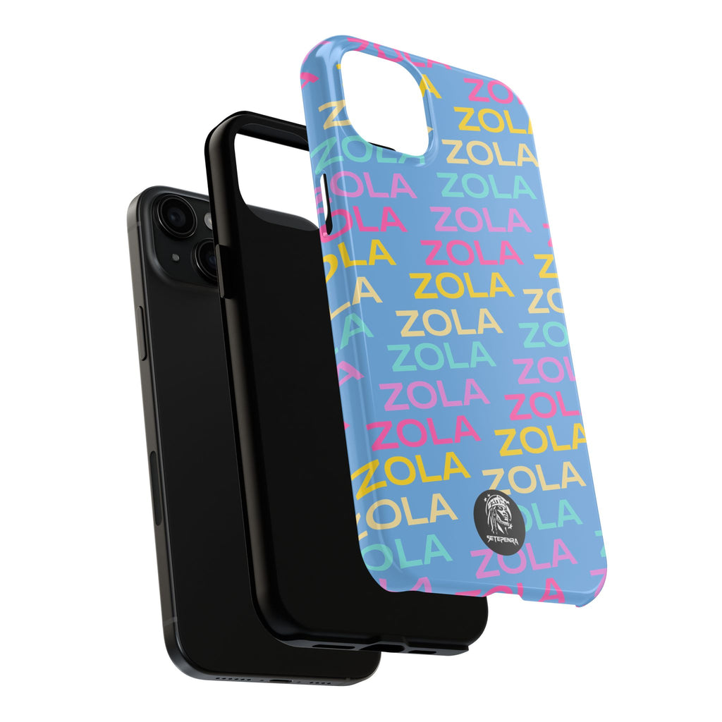 Zola Tough Phone Case (For iPhone, Galaxy & More) - Light Blue