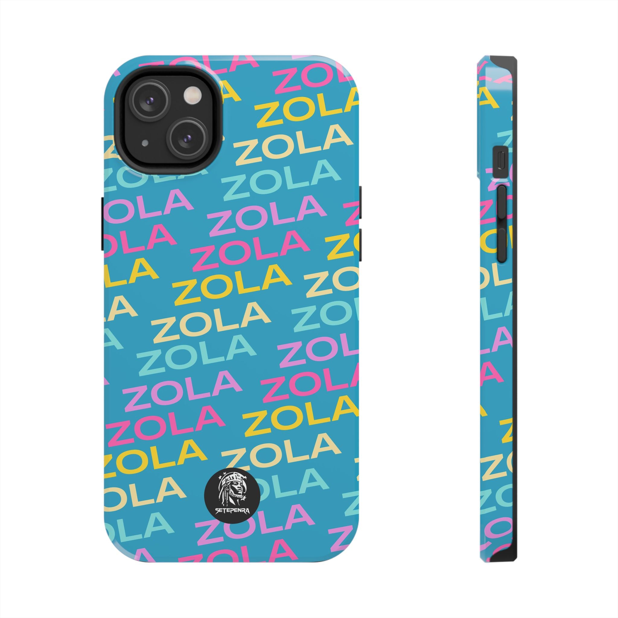 Zola Tough Phone Case (For iPhone, Galaxy & More) - Turquoise