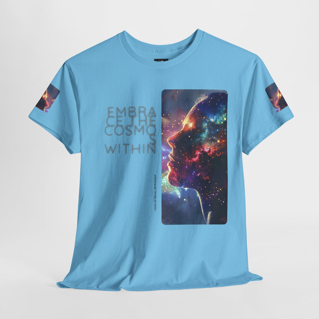 Embrace The Cosmos Within Unisex Heavy Cotton Tee