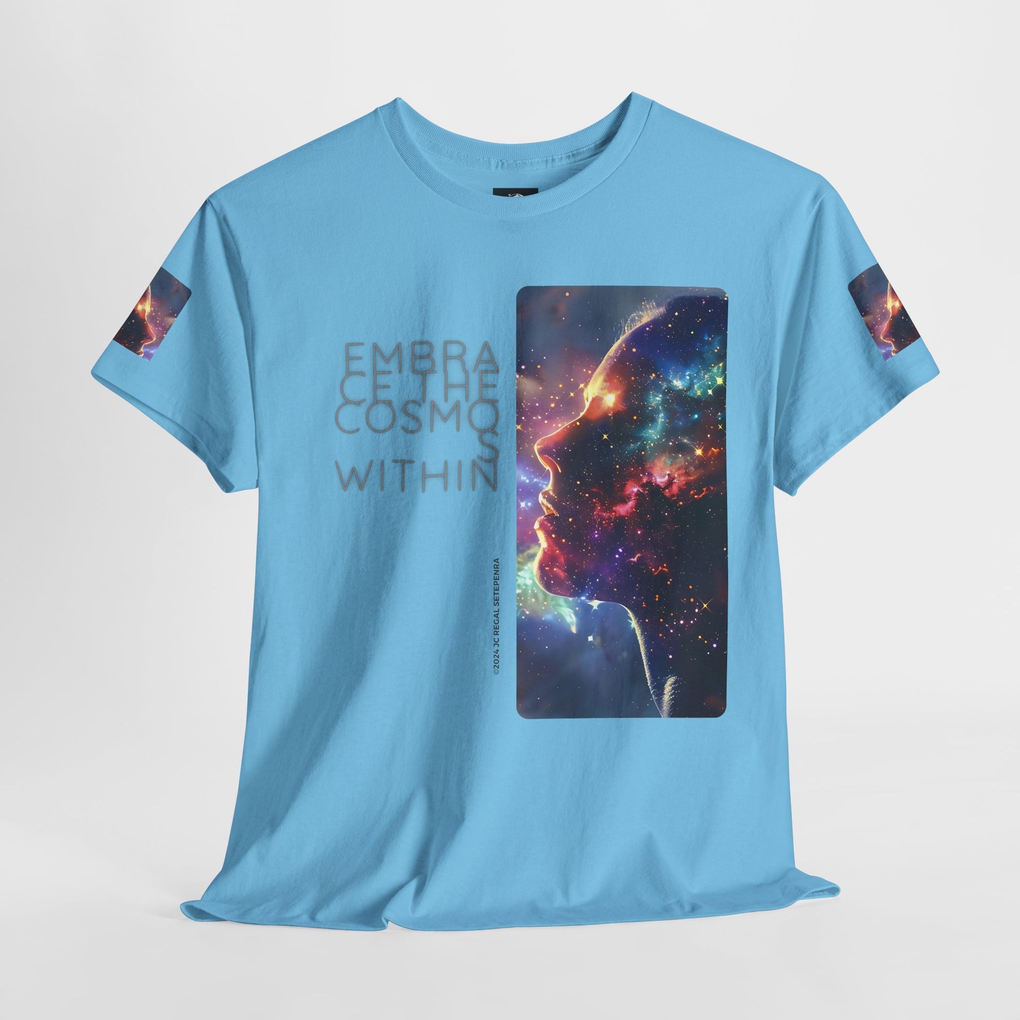 Embrace The Cosmos Within Unisex Heavy Cotton Tee
