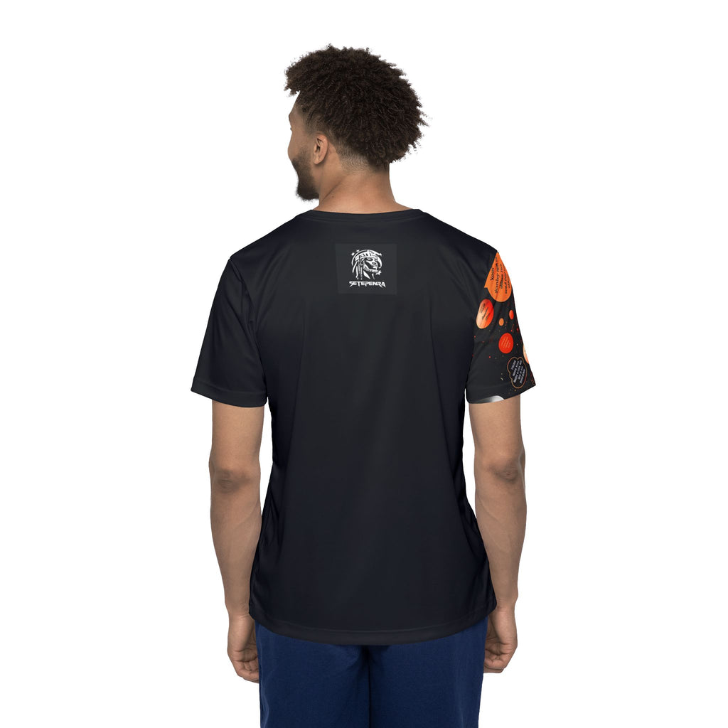 Mind Your Words Men's Sports Jersey (Black) SETEPENRA All Over Prints.