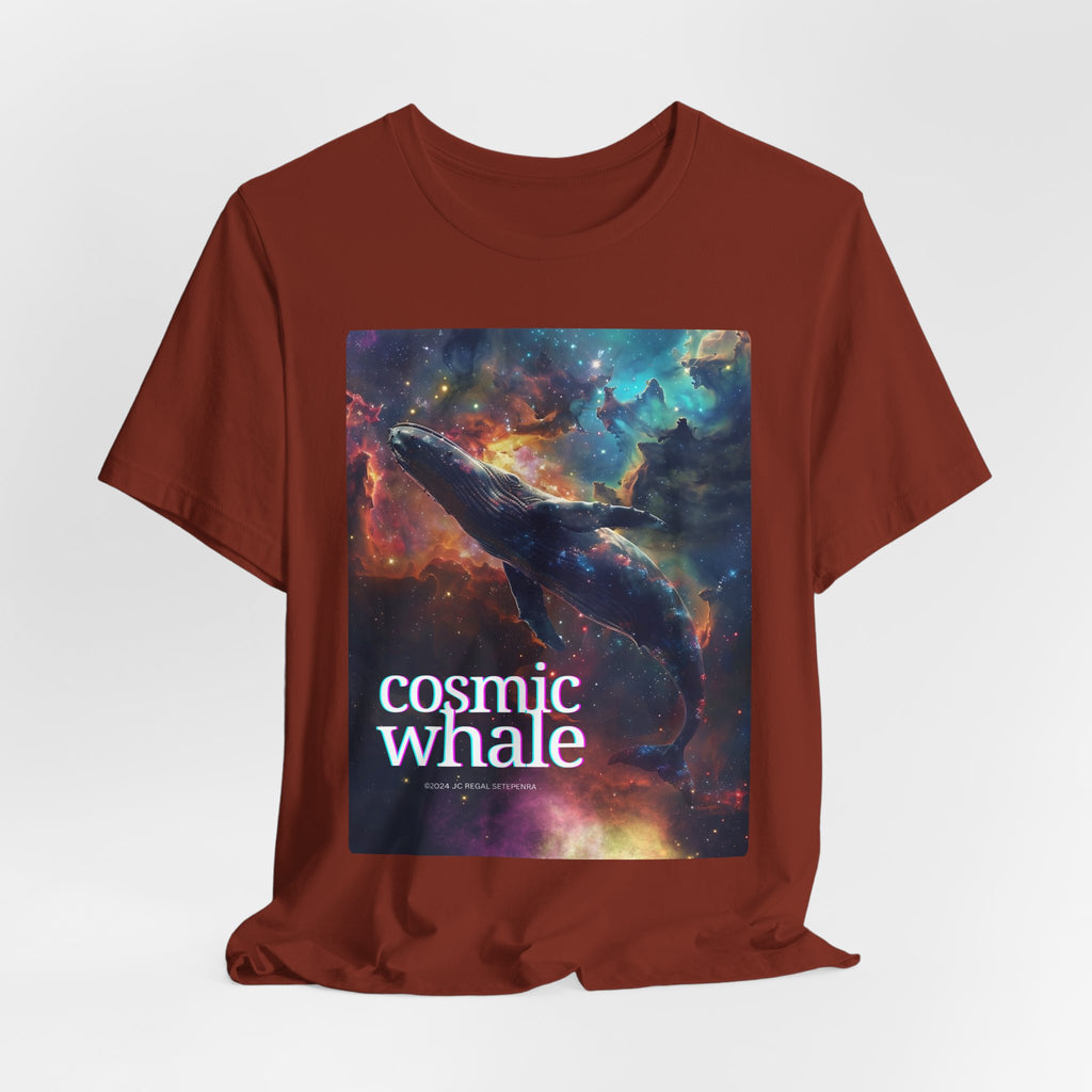 Cosmic Whale Unisex Jersey Short Sleeve Tee