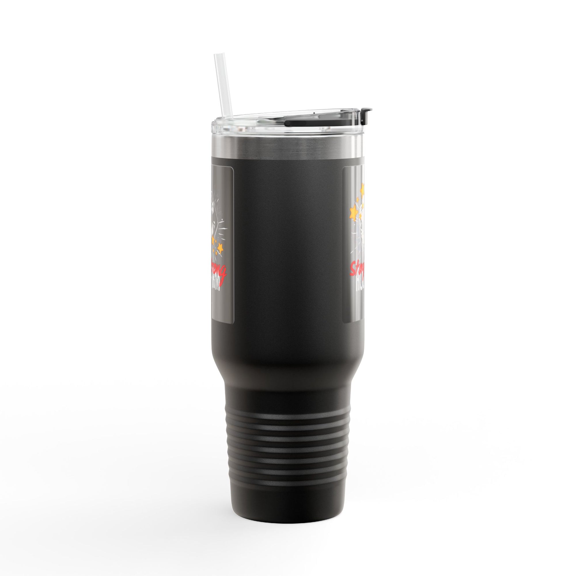 Stay Strong Hold Firm Insulated Travel Mug, 40oz