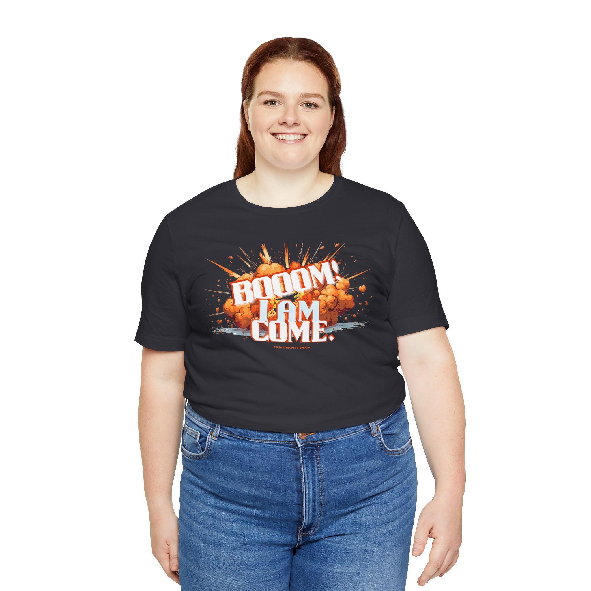 BOOOM! I AM COME Unisex Jersey Short Sleeve Tee