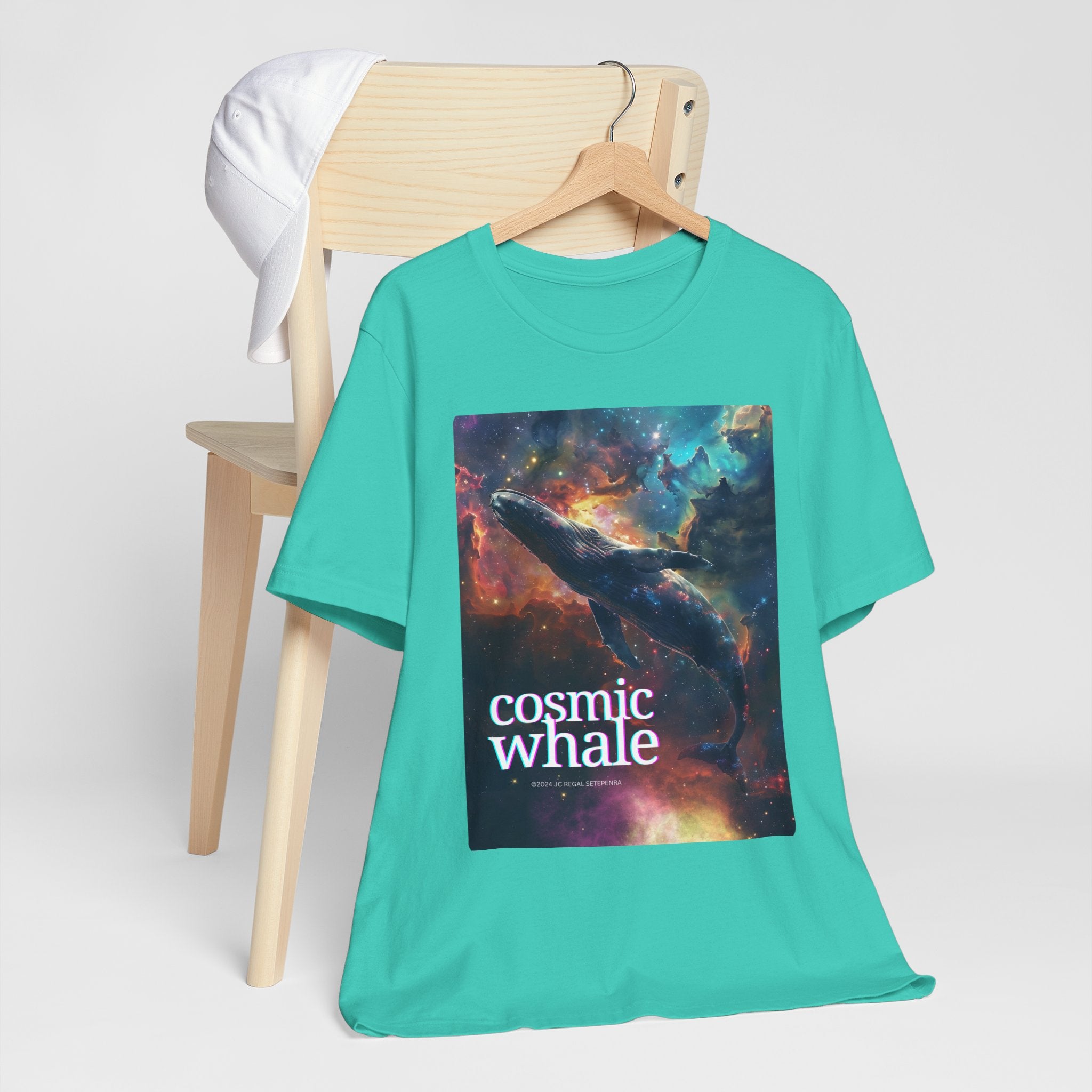 Cosmic Whale Unisex Jersey Short Sleeve Tee