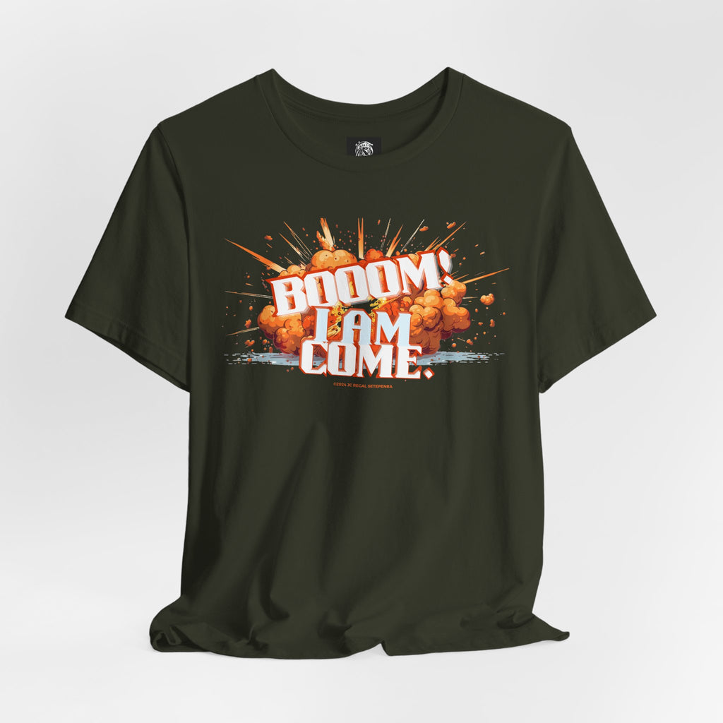 BOOOM! I AM COME Unisex Jersey Short Sleeve Tee