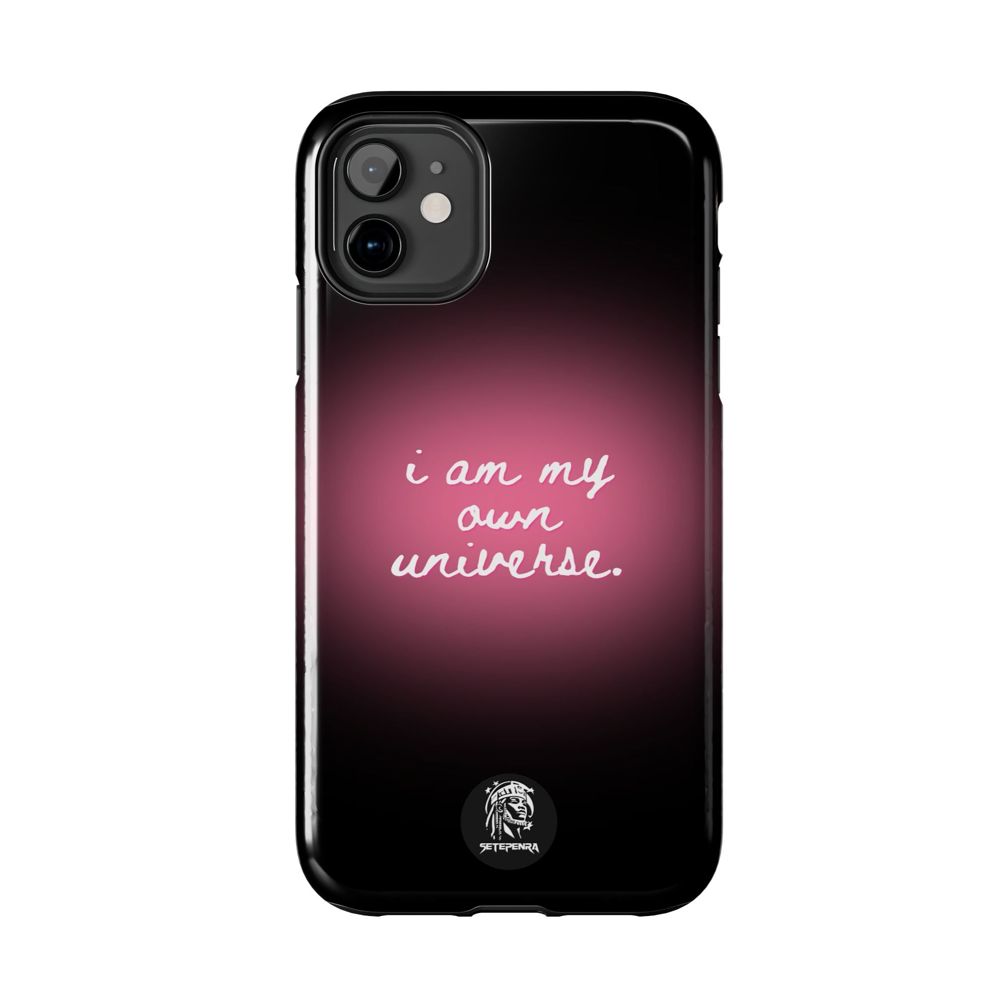 I Am My Own Universe Tough Phone Case (For iPhone, Galaxy & More) - Black