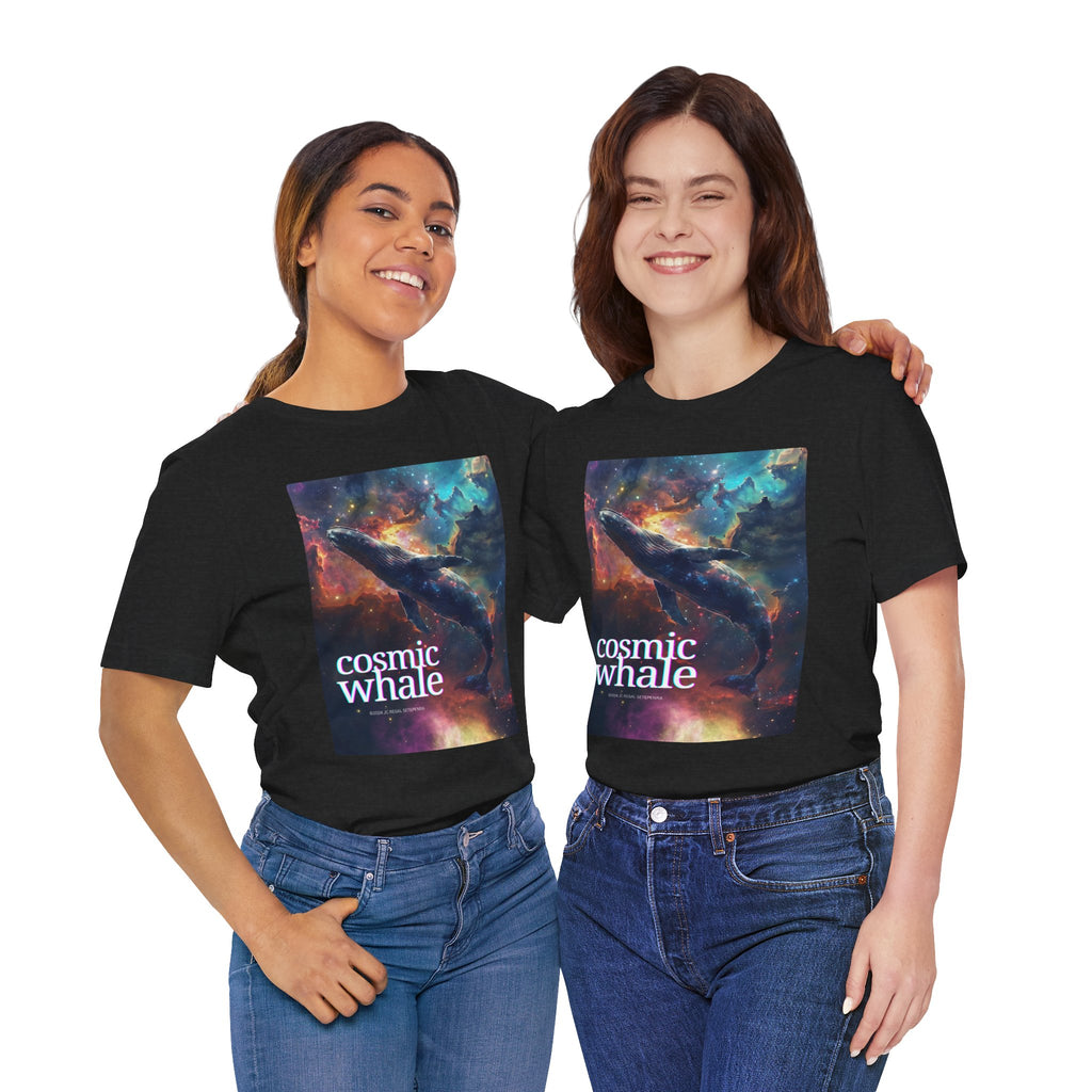 Cosmic Whale Unisex Jersey Short Sleeve Tee