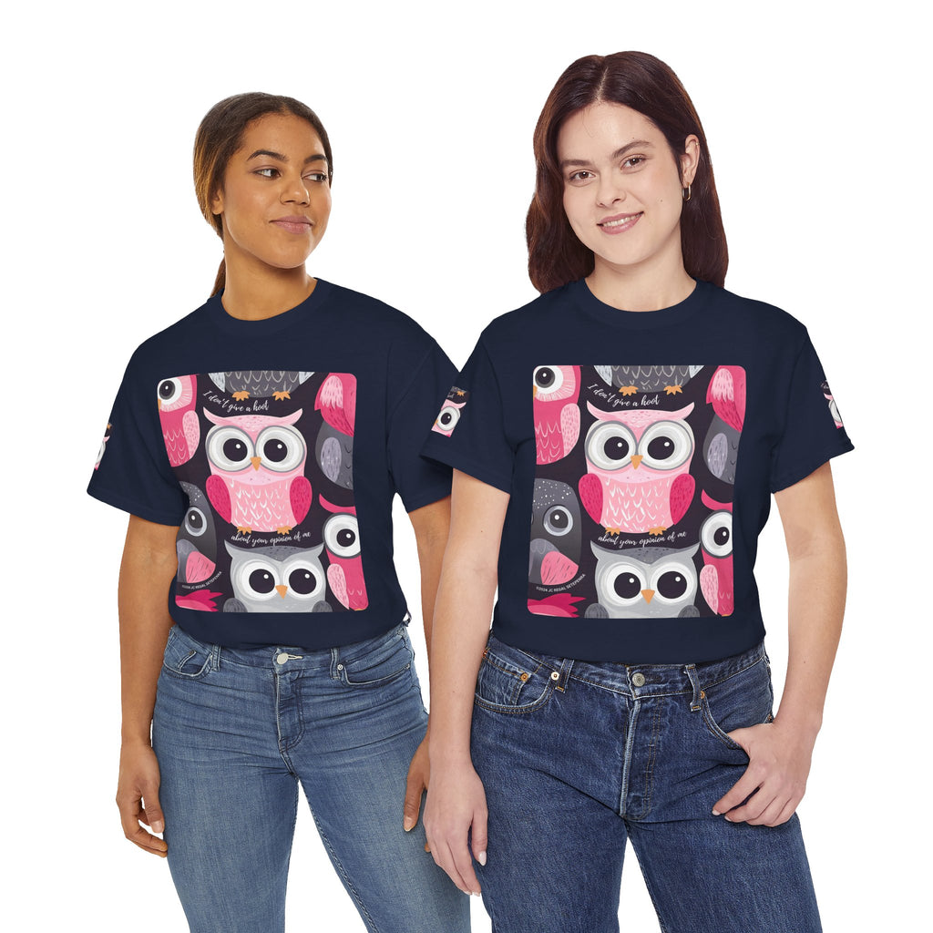 Don't Give A Hoot Unisex Heavy Cotton Tee