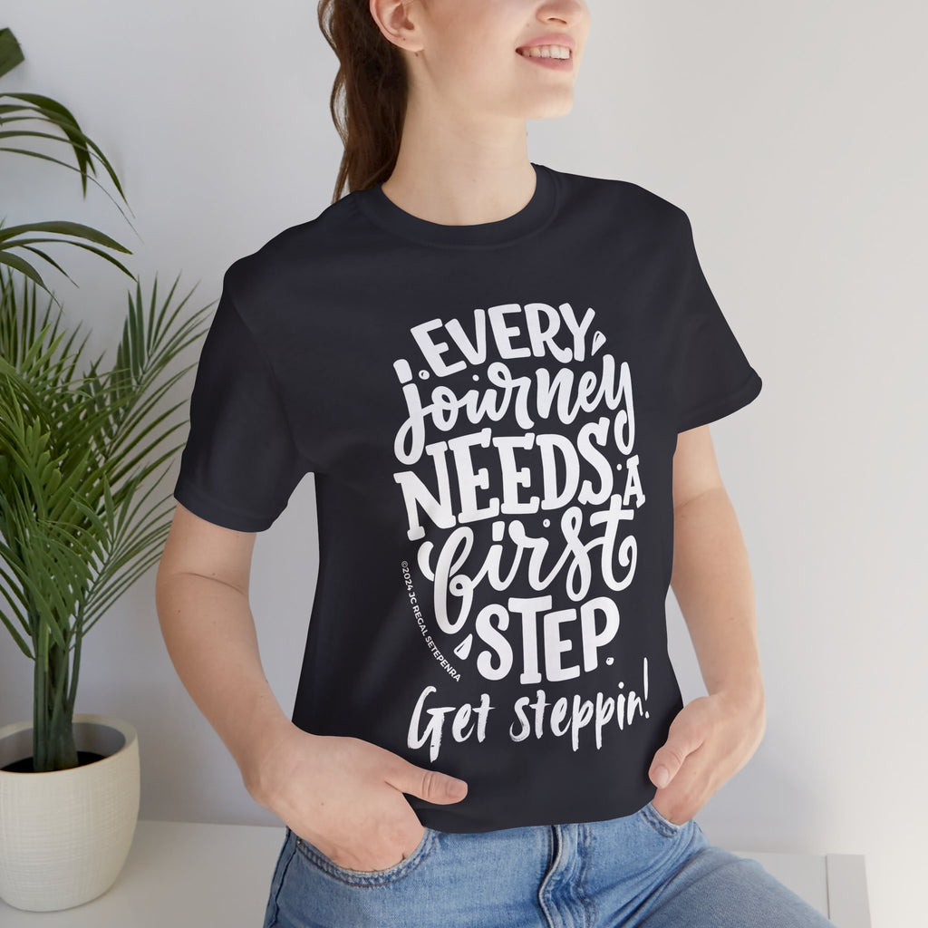 Get Steppin! Jersey Short Sleeve Tee