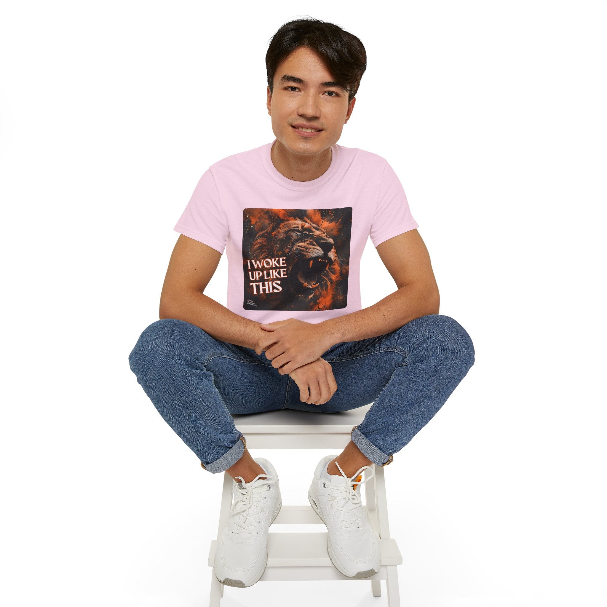 I Woke Up Like This (Roaring Edition 1) Unisex Ultra Cotton Tee