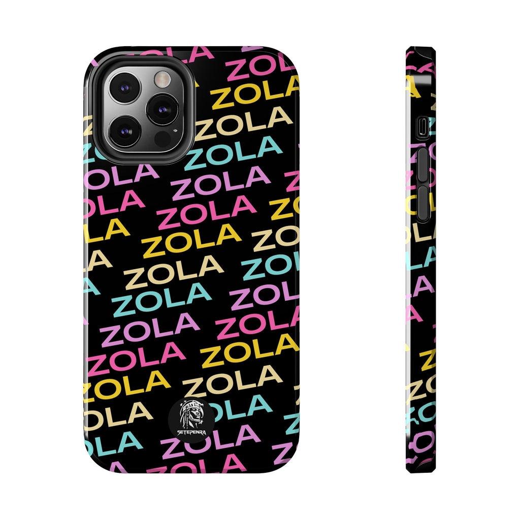 Zola Tough Phone Case (For iPhone, Galaxy & More) - Black SETEPENRA Phone Case.