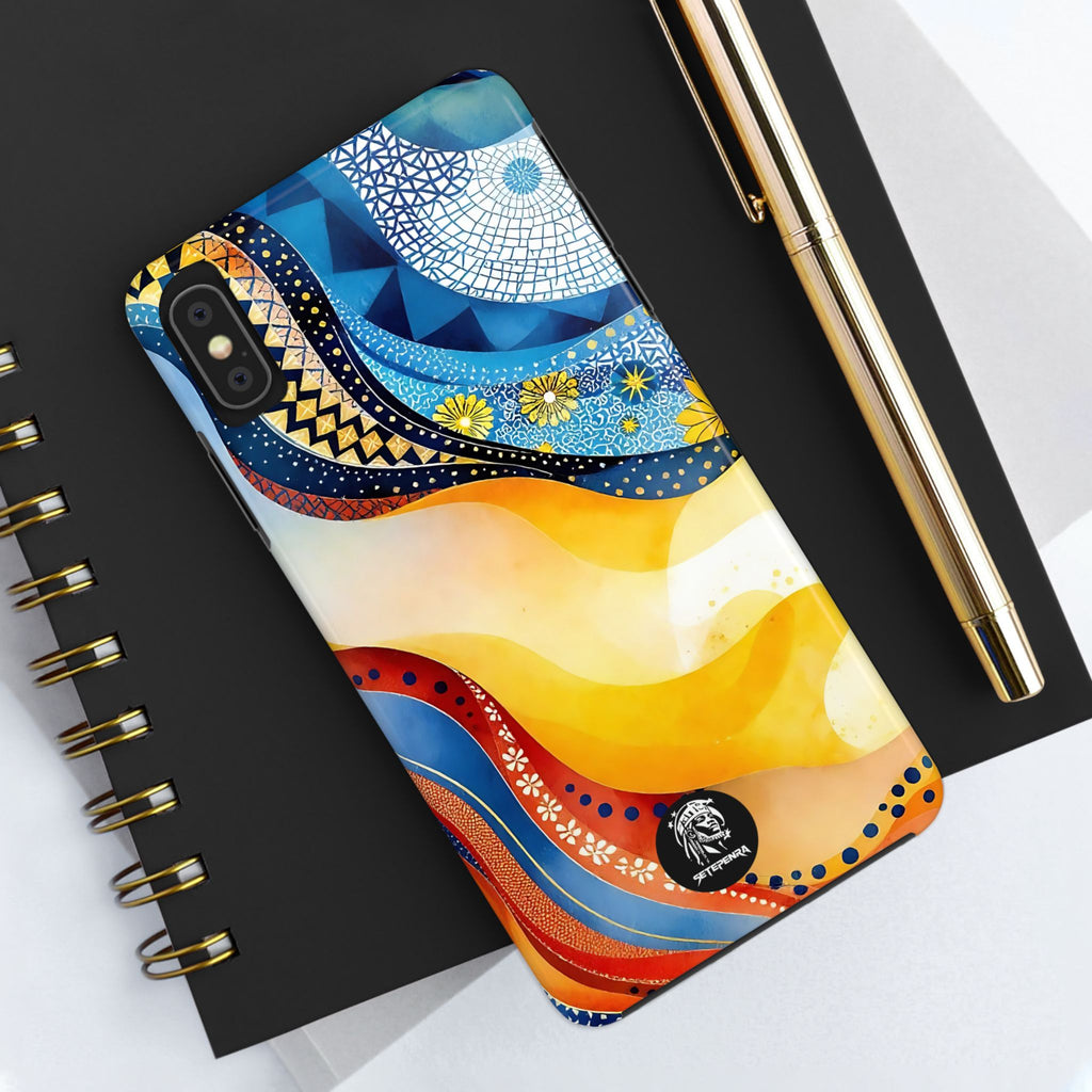 Afrikana Kolor Tough Phone Case (For iPhone, Galaxy & More)