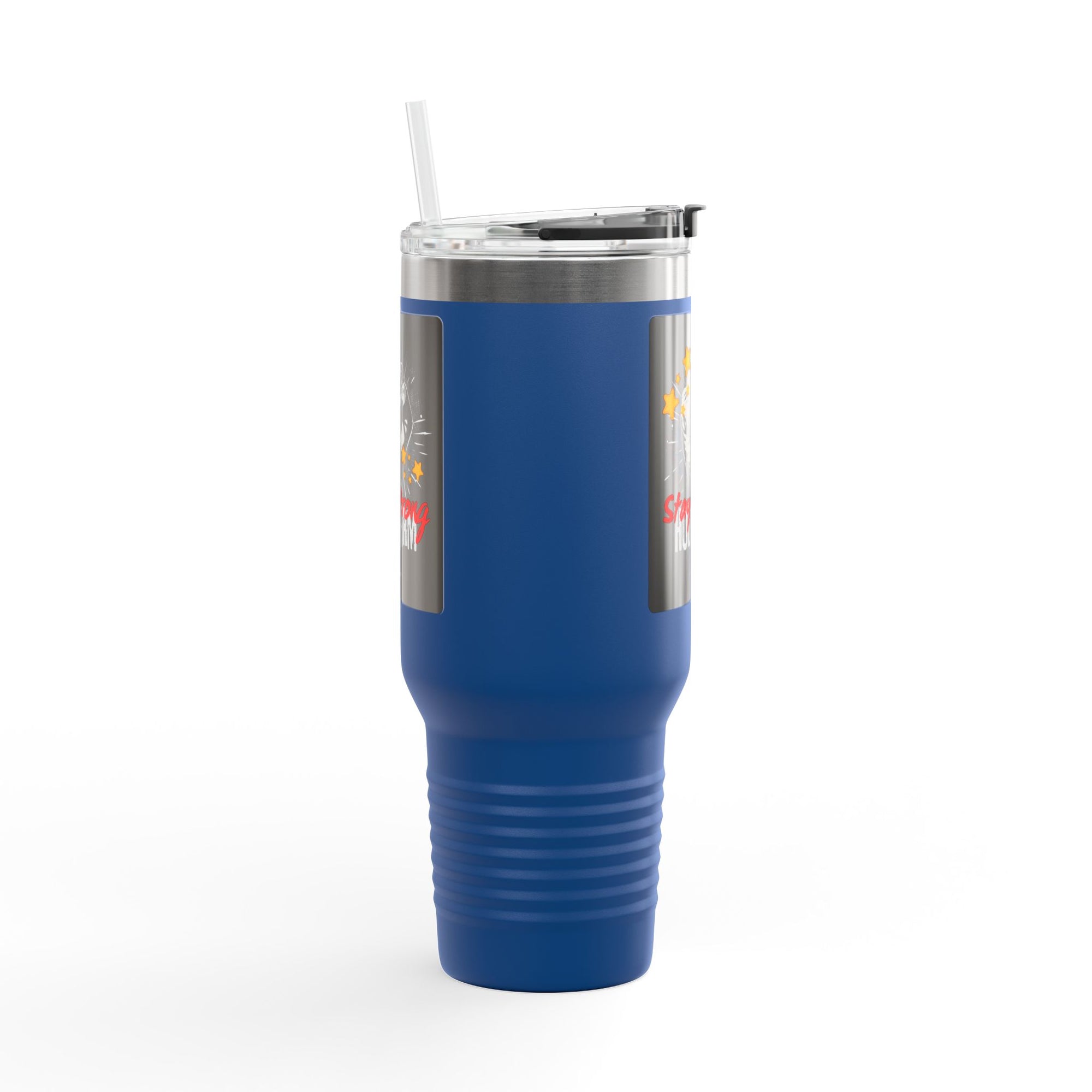 Stay Strong Hold Firm Insulated Travel Mug, 40oz