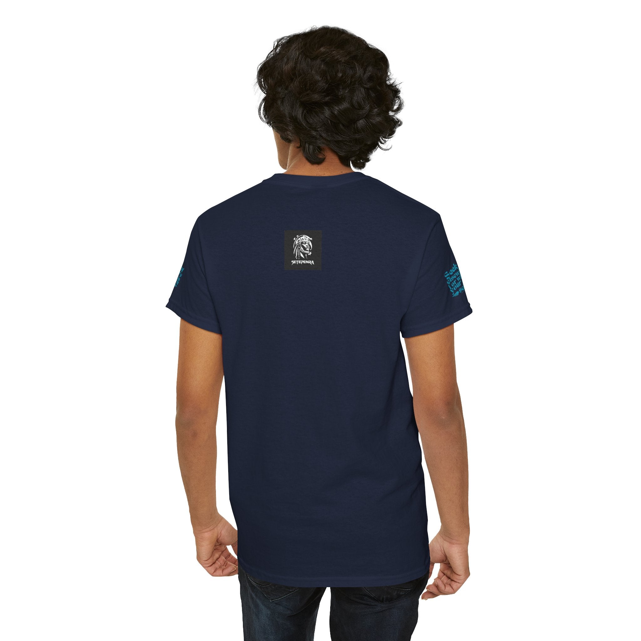 Seek Not Elsewhere (Aqua Edition) Unisex Heavy Cotton Tee