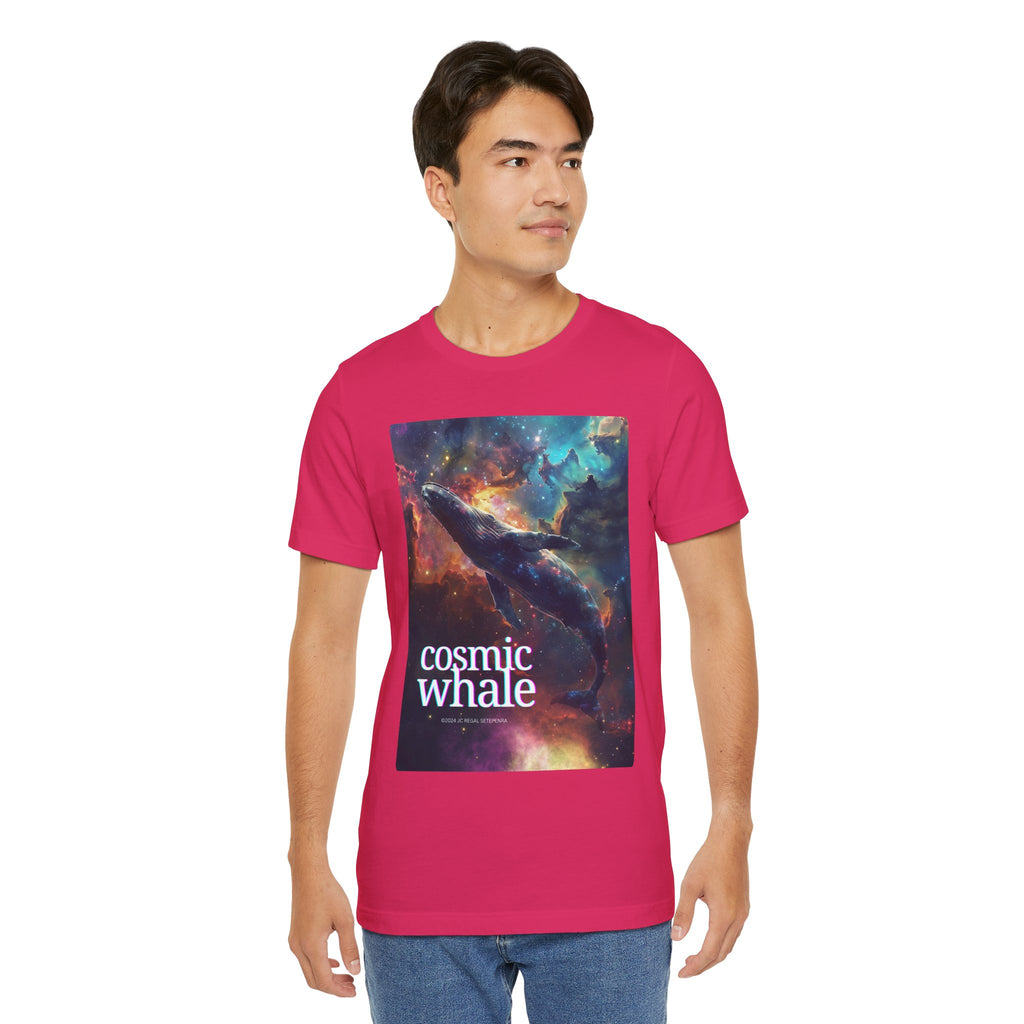 Cosmic Whale Unisex Jersey Short Sleeve Tee