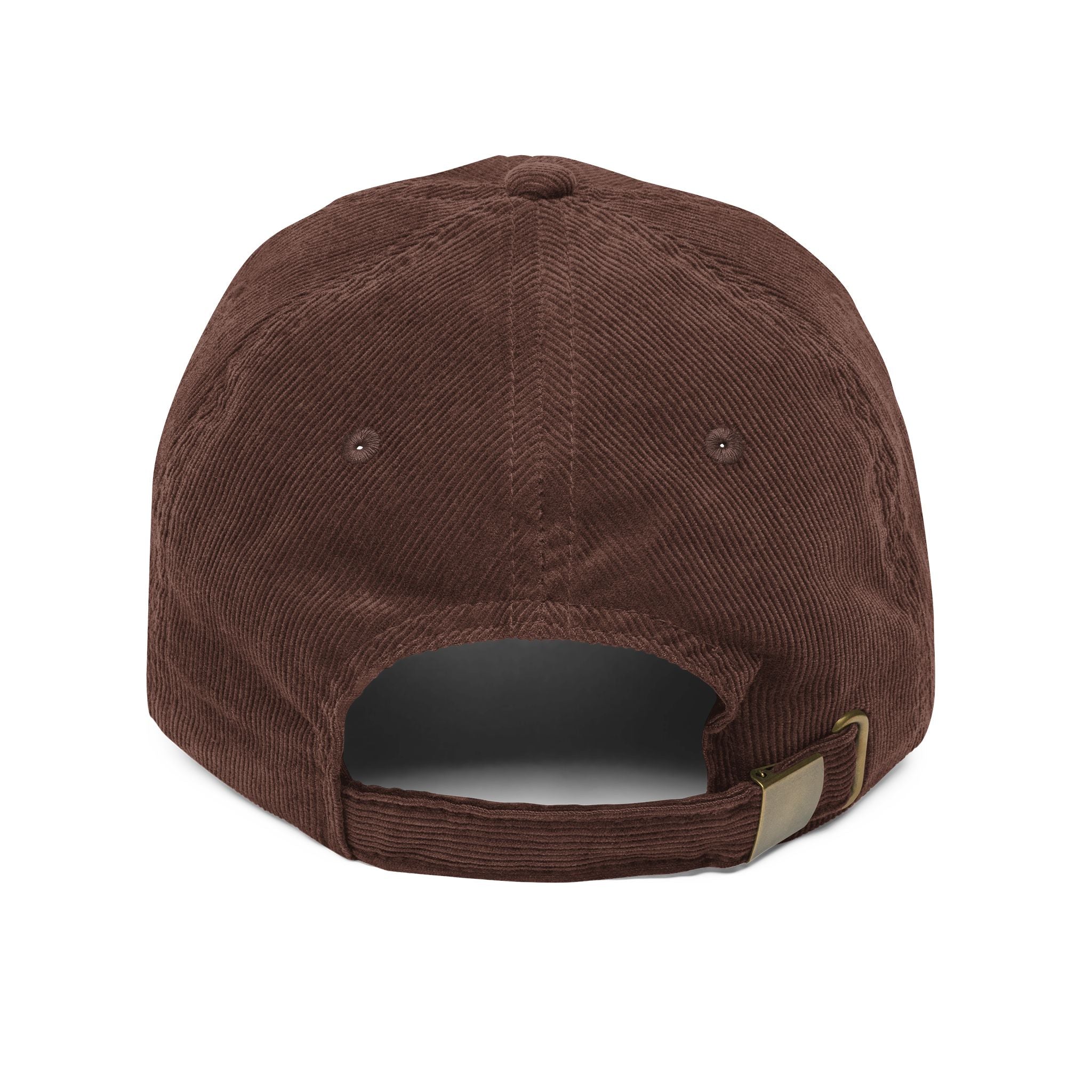 SETEPENRA Vintage Embroidered Corduroy Cap
