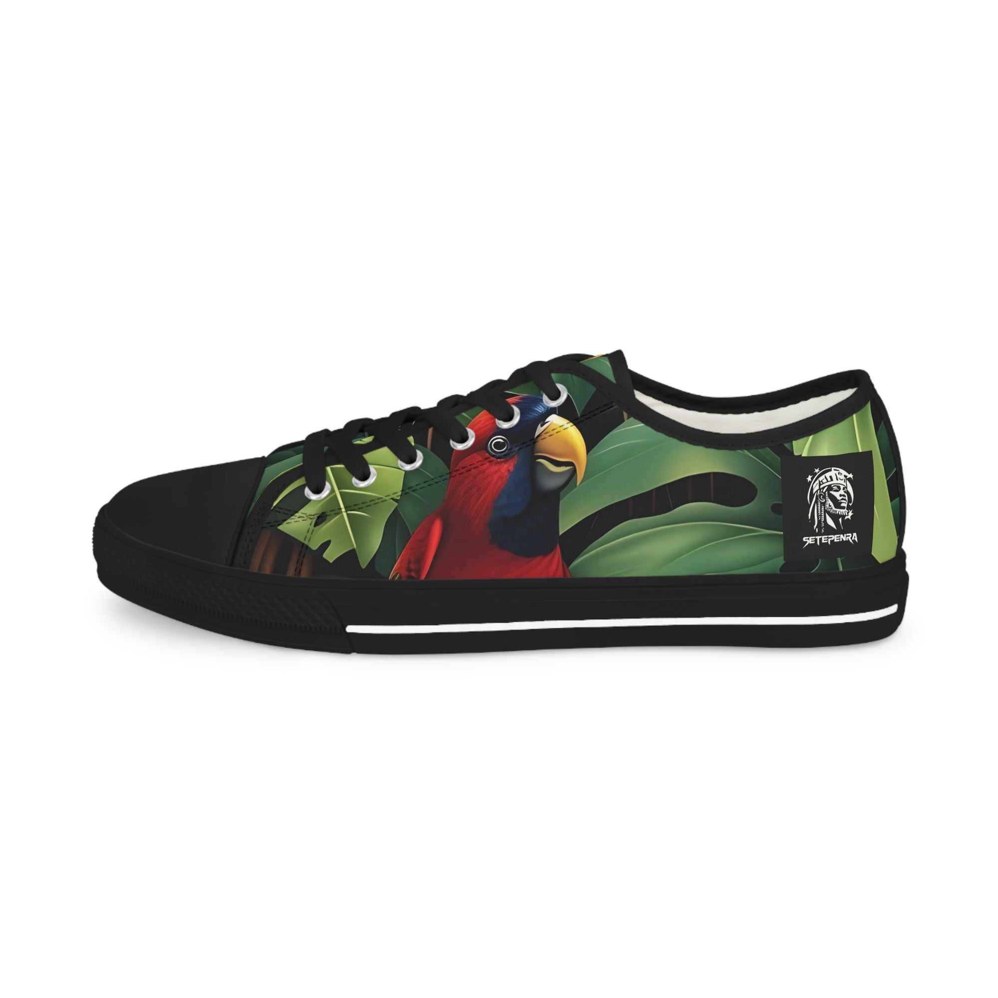 Tri-Parrot Men's Low Top Sneakers SETEPENRA Shoes.