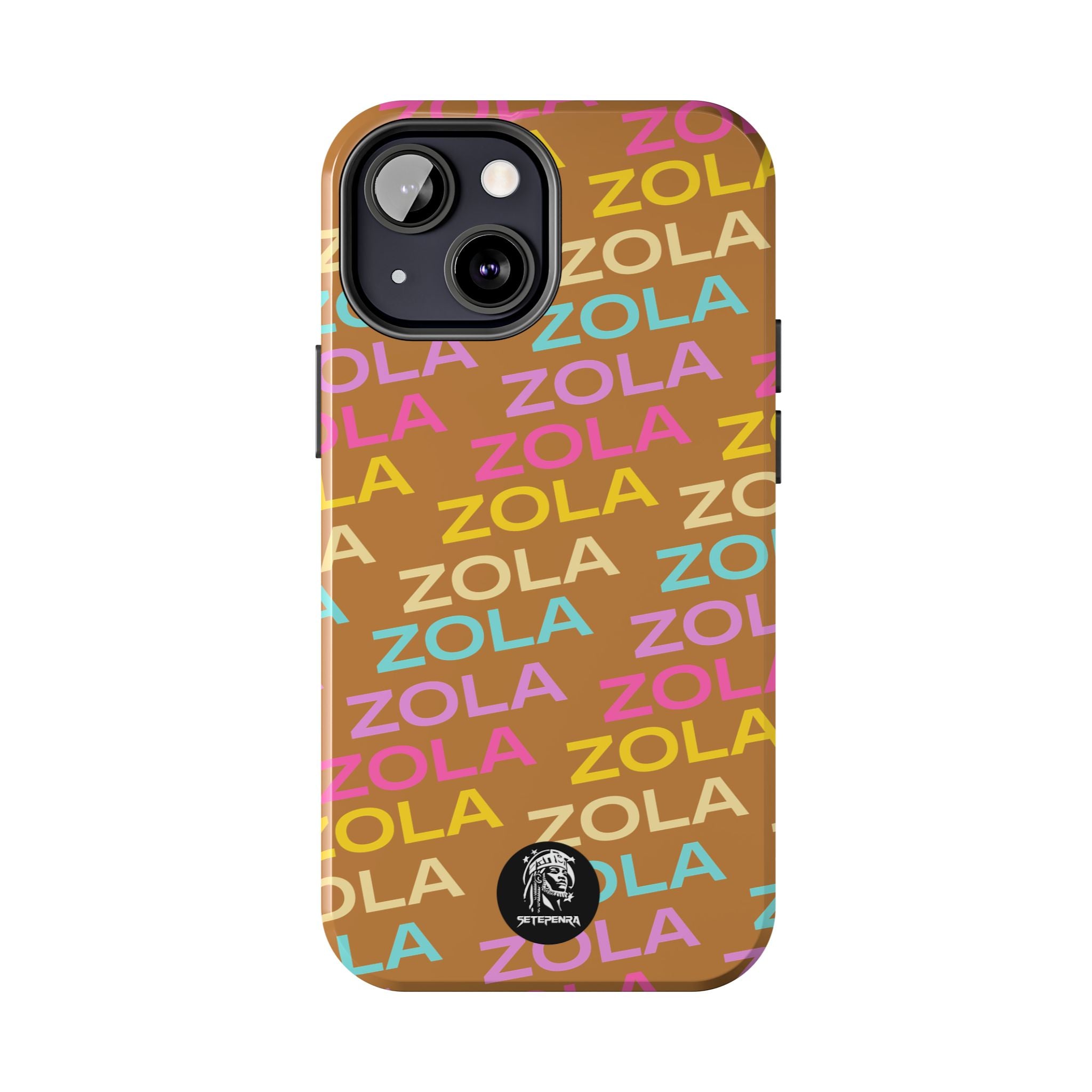 Zola Tough Phone Case (For iPhone, Galaxy & More) - Light Brown
