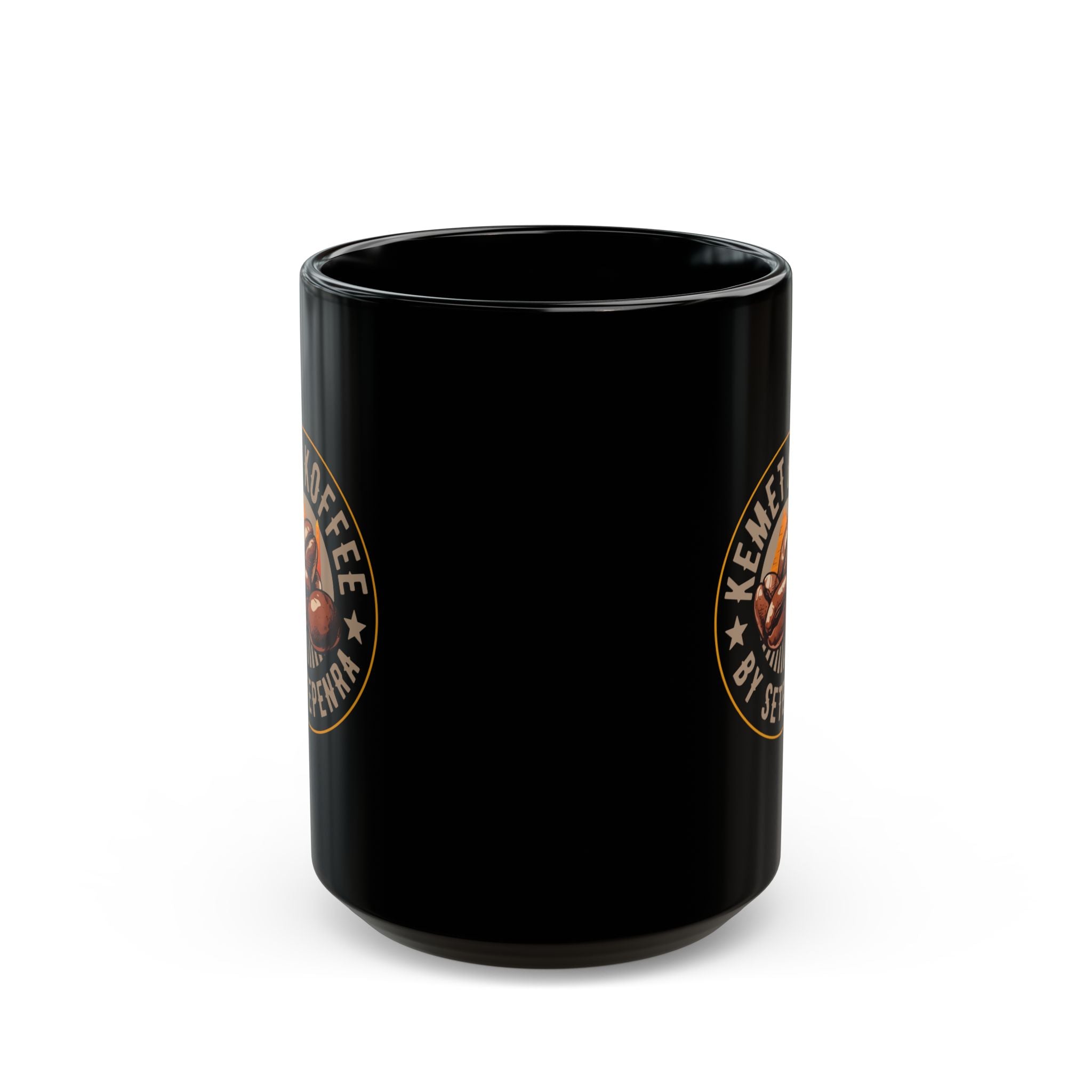 Kemet Koffee By Setepenra Black Mug (11oz, 15oz)