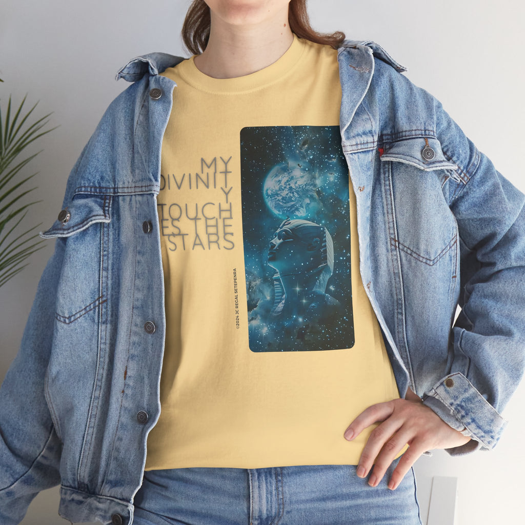My Divinity Touches The Stars Unisex Heavy Cotton Tee