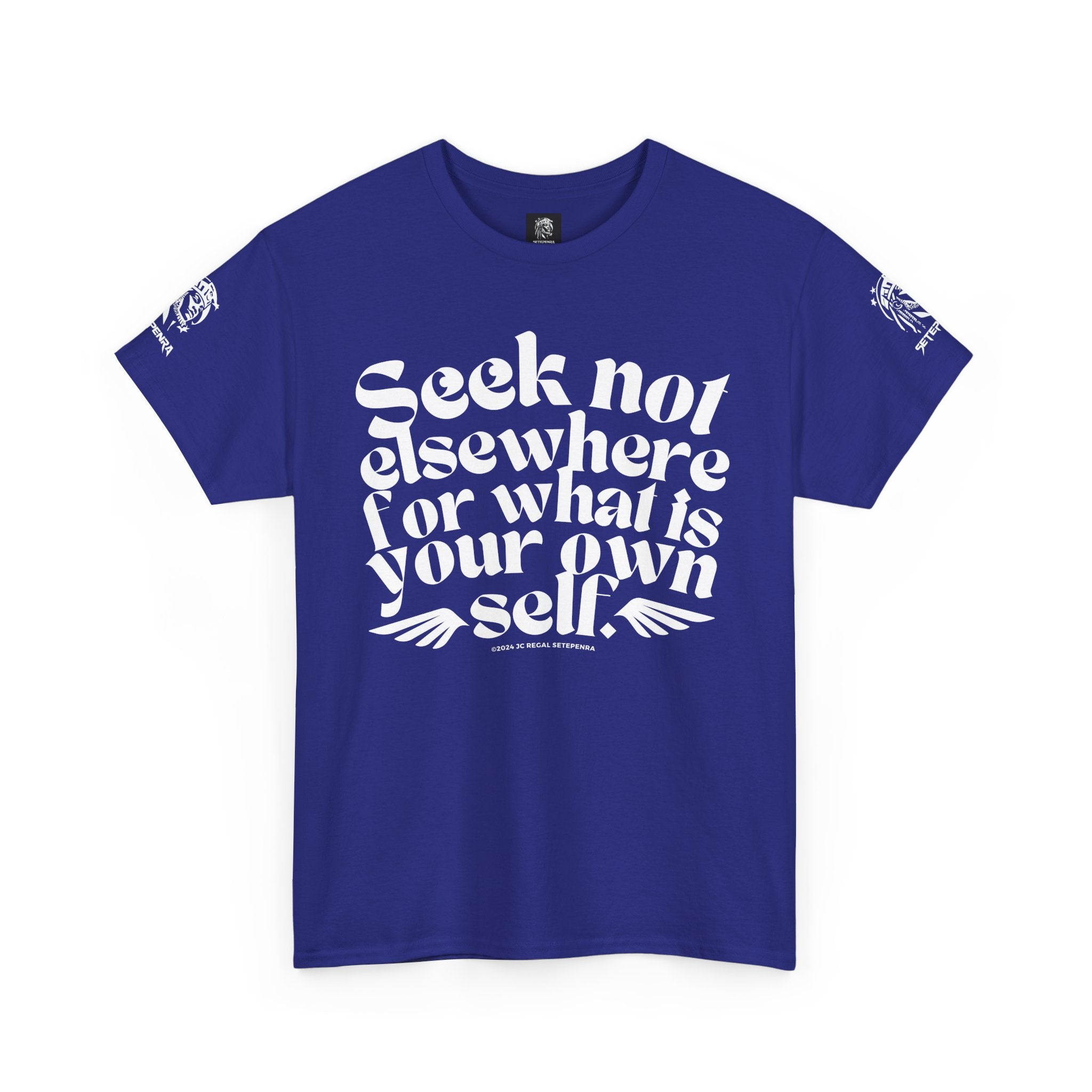 Seek Not Elsewhere Unisex Heavy Cotton Tee SETEPENRA T-Shirt.