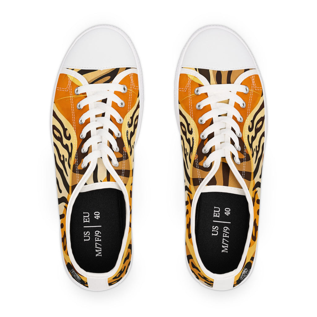 Afrikana Wildskin Women's Low Top Sneakers SETEPENRA Shoes.