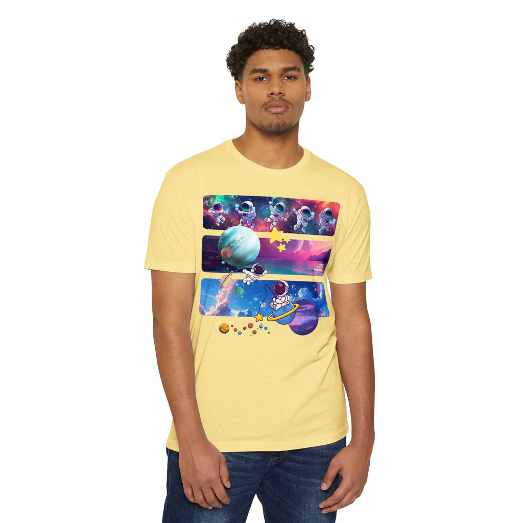 Astro Cosmo Unisex CVC Jersey T-shirt