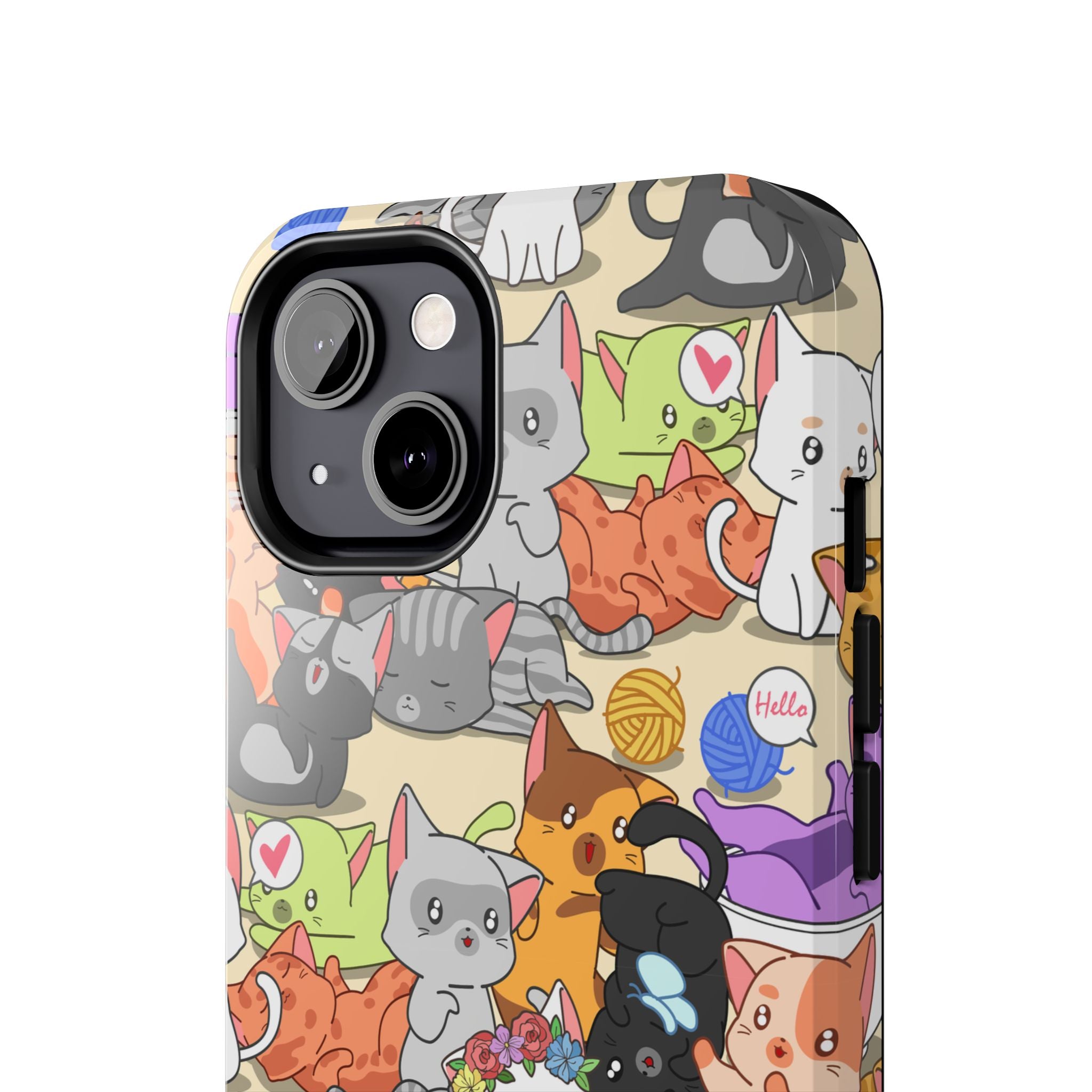 Cats A Lot Tough Phone Case (For iPhone, Galaxy & More)
