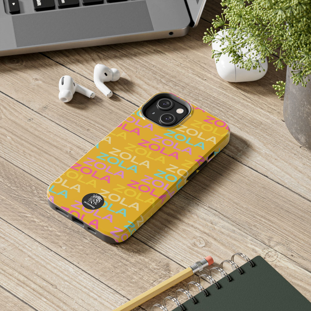 Zola Tough Phone Case (For iPhone, Galaxy & More) - Yellow