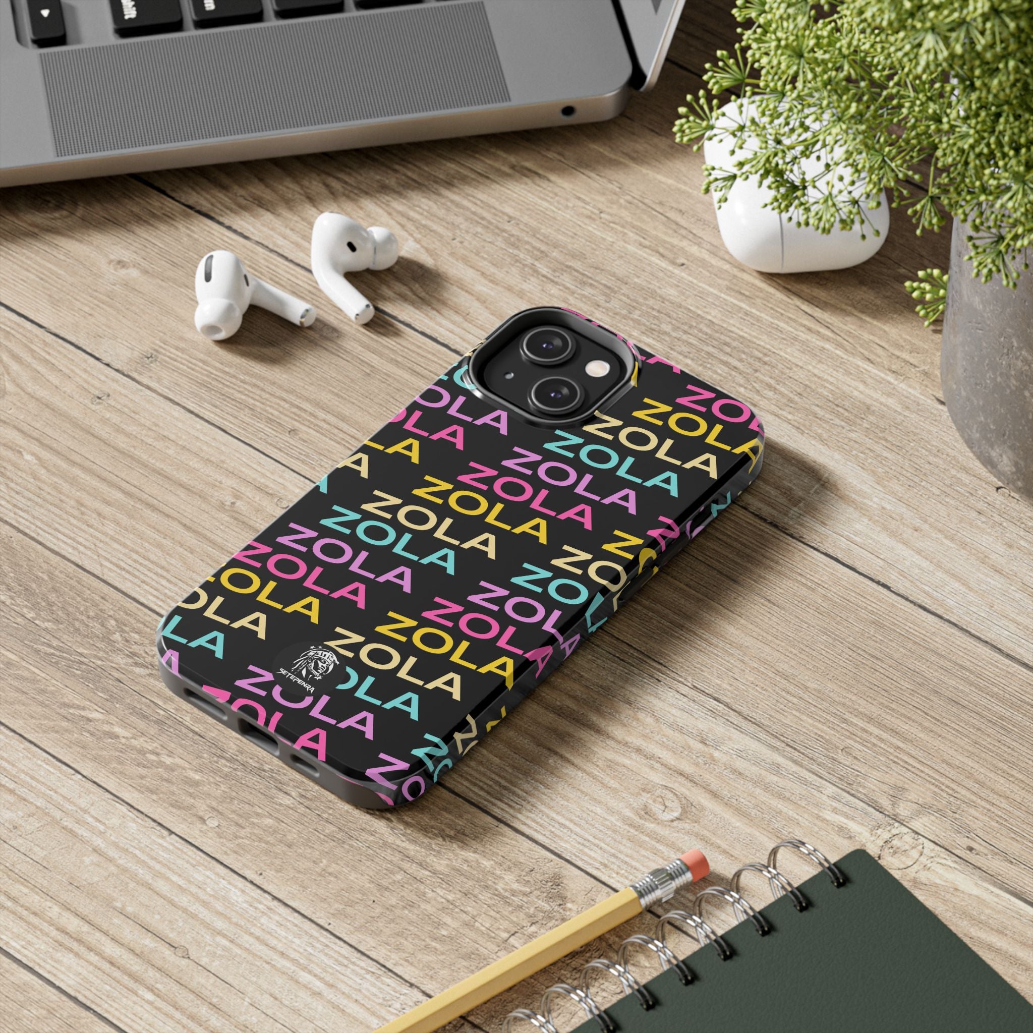 Zola Tough Phone Case (For iPhone, Galaxy & More) - Black